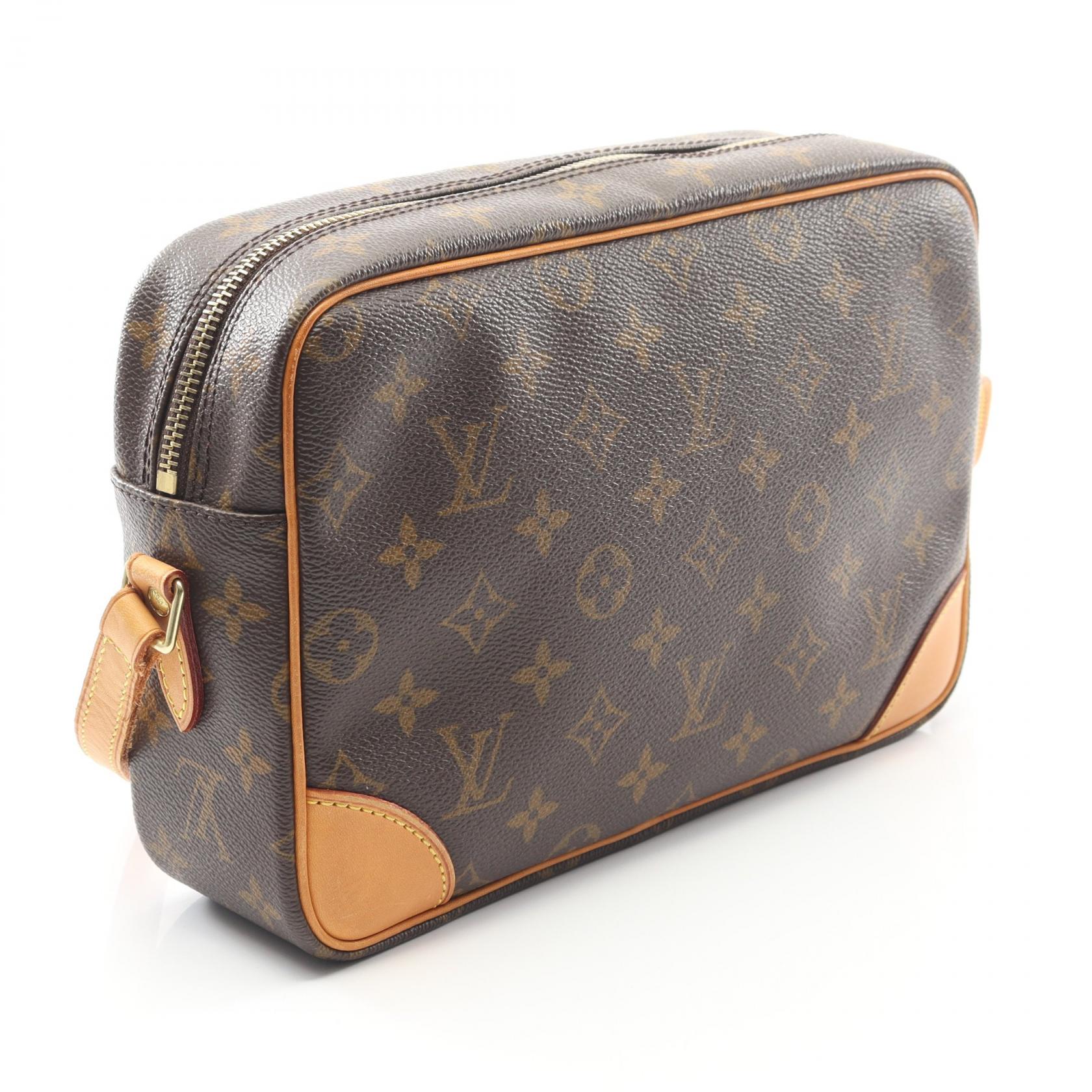 ルイヴィトン トロカデロ27 モノグラム PVCコーティングキャンバス ショルダーバッグ