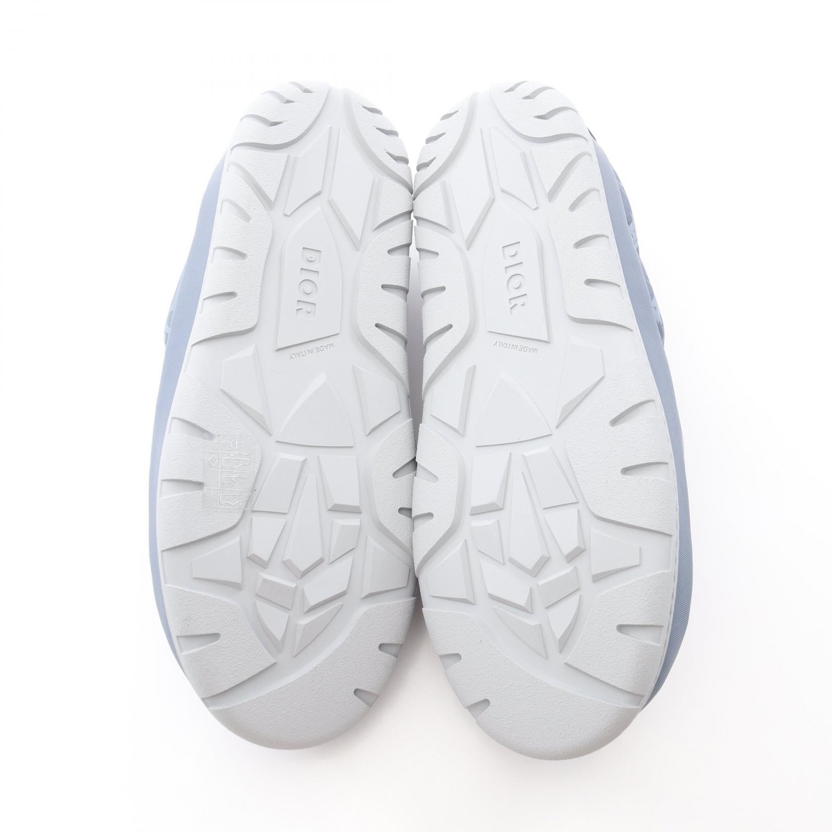 ディオール Dior Snow Slipper オブリーク レザー ファブリック スリッポン