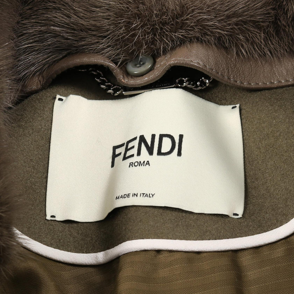 フェンディ ウールカシミヤコート