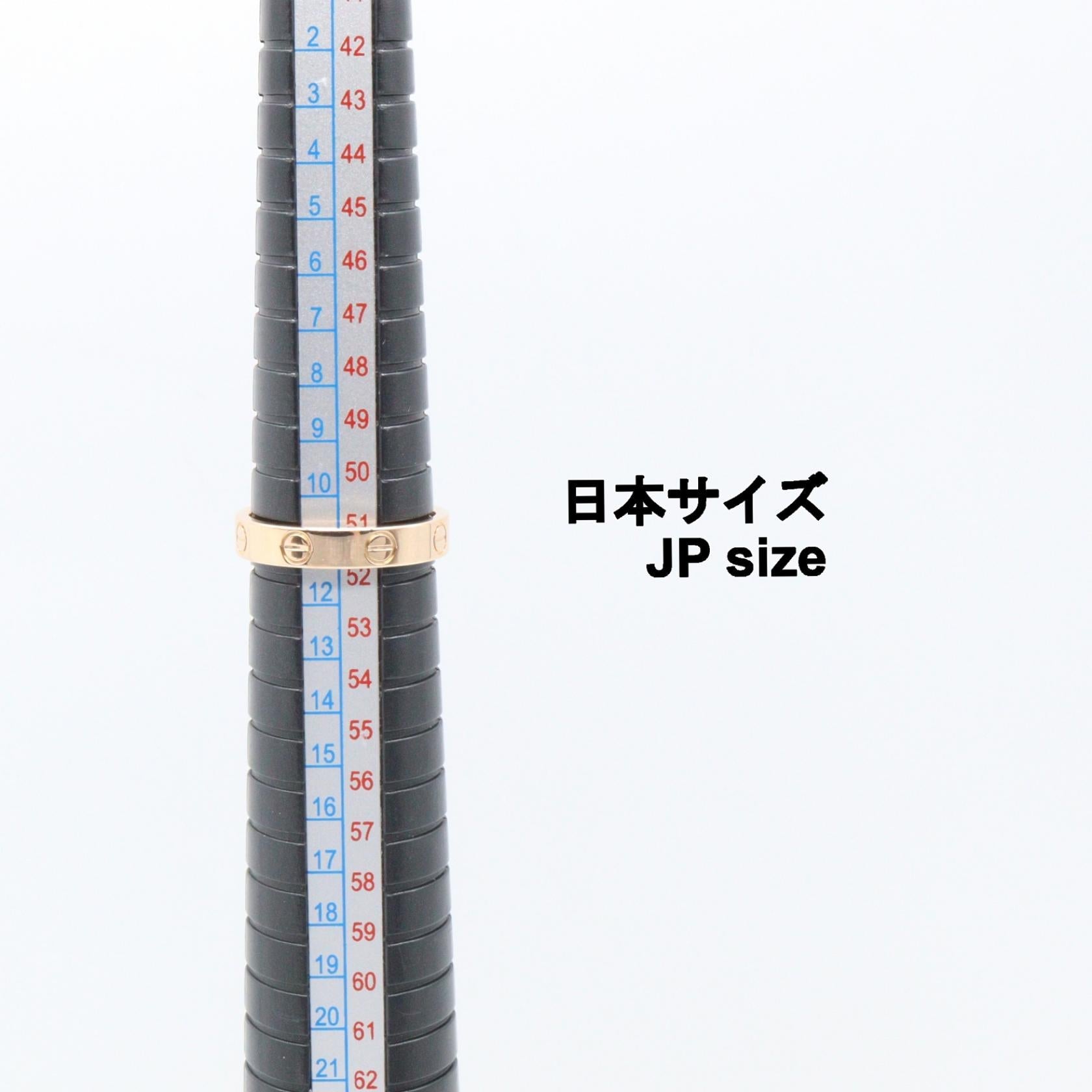 カルティエ ミニラブリング Au750 リング 11号