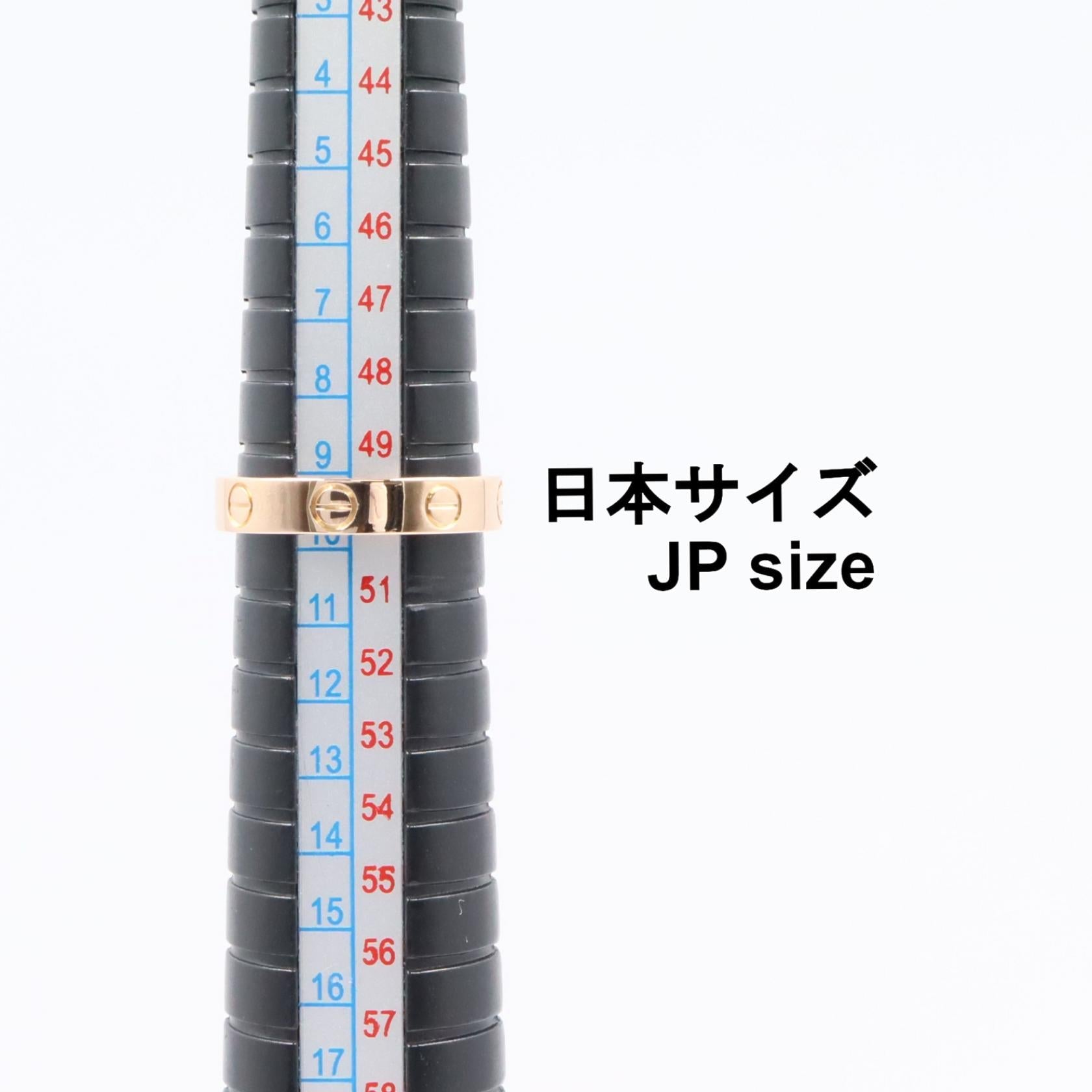 カルティエ ミニラブ Au750 リング 9.5号
