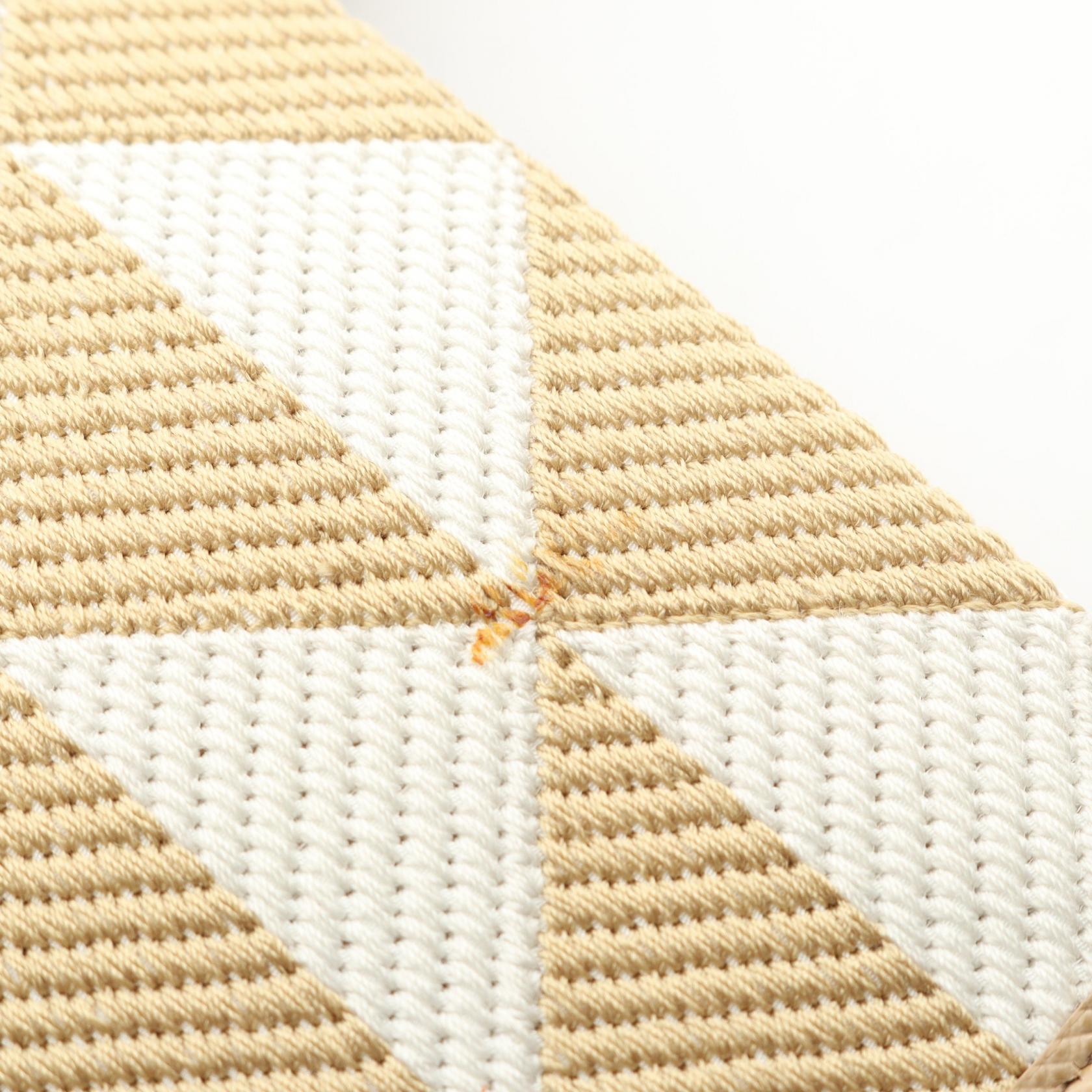 プラダ TRIANGOLO JACQUARD キャンバストートバッグ