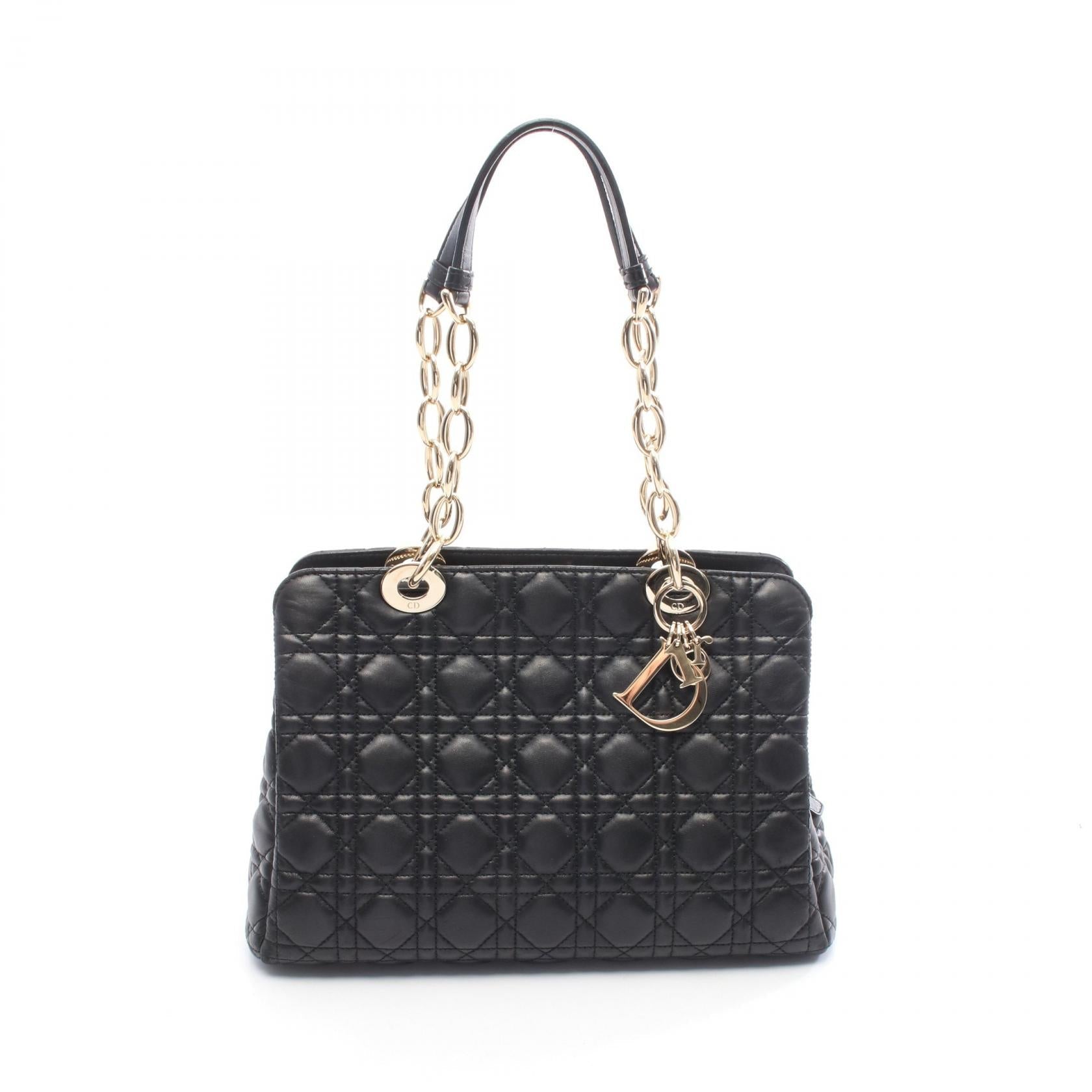 ディオール LADY DIOR レザートートバッグ