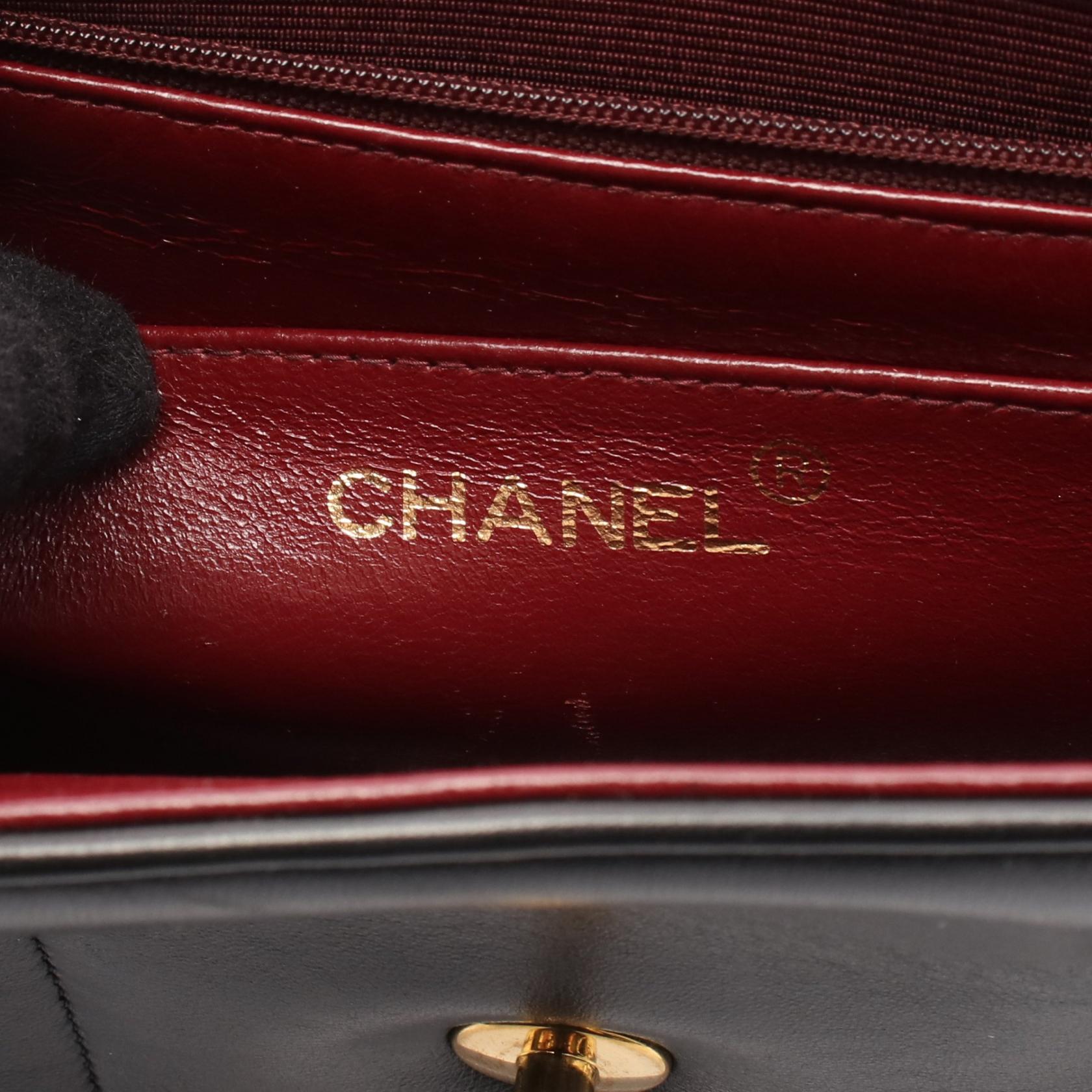 シャネル マドモアゼル ラムスキン ショルダーバッグ