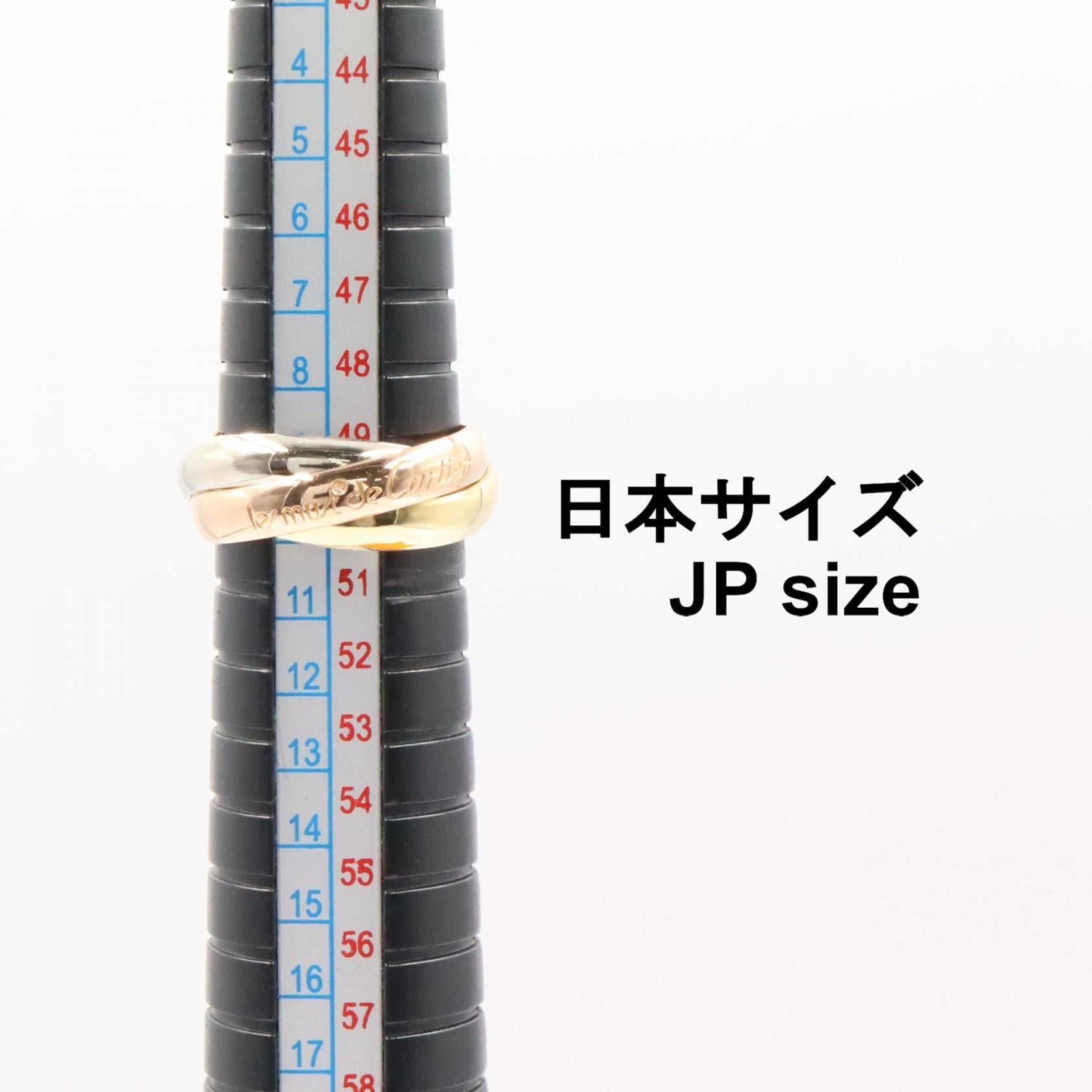 カルティエ トリニティ Au750 リング 9.5号