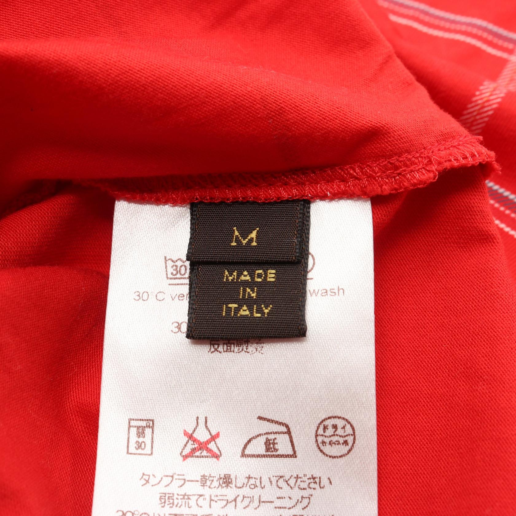 ルイヴィトン 刺繍 コットン 半袖Tシャツ