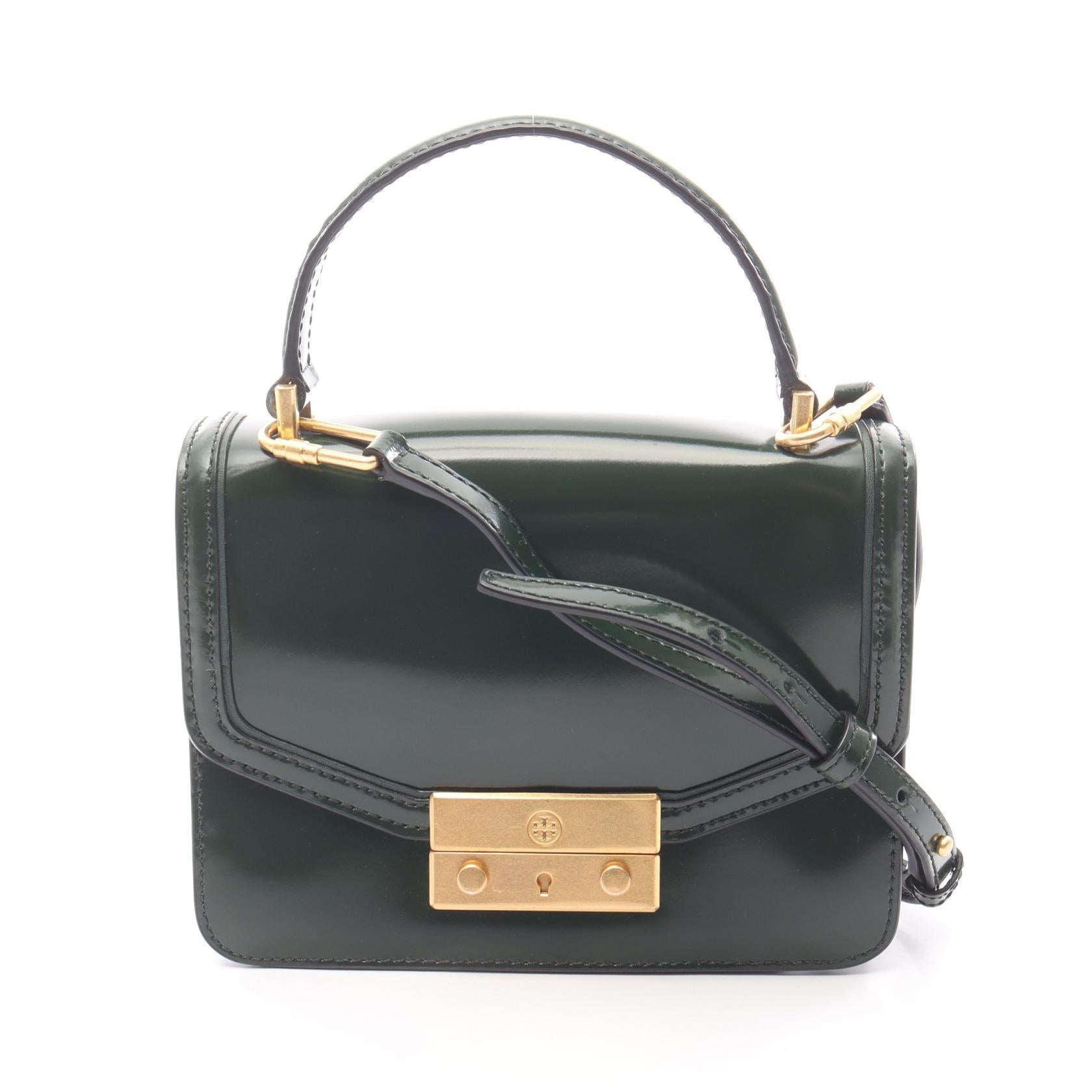 トリーバーチ Juliette Mini レザーハンドバッグ
