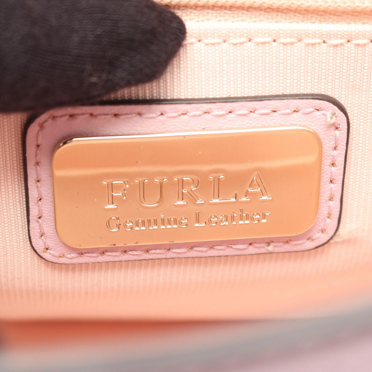 フルラ BELLA レザーショルダーバッグ