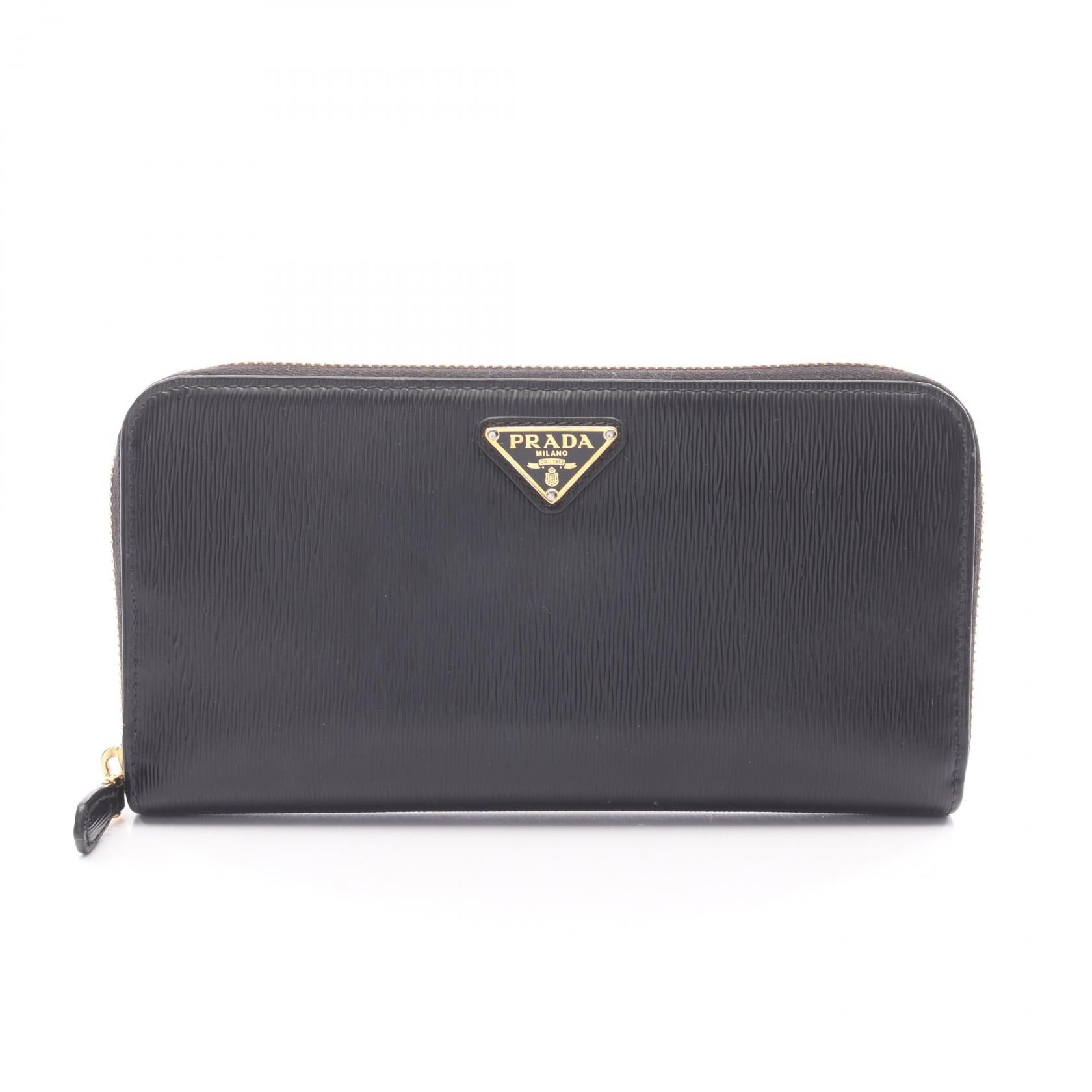 プラダ VITTELLO MOVE TR レザー長財布