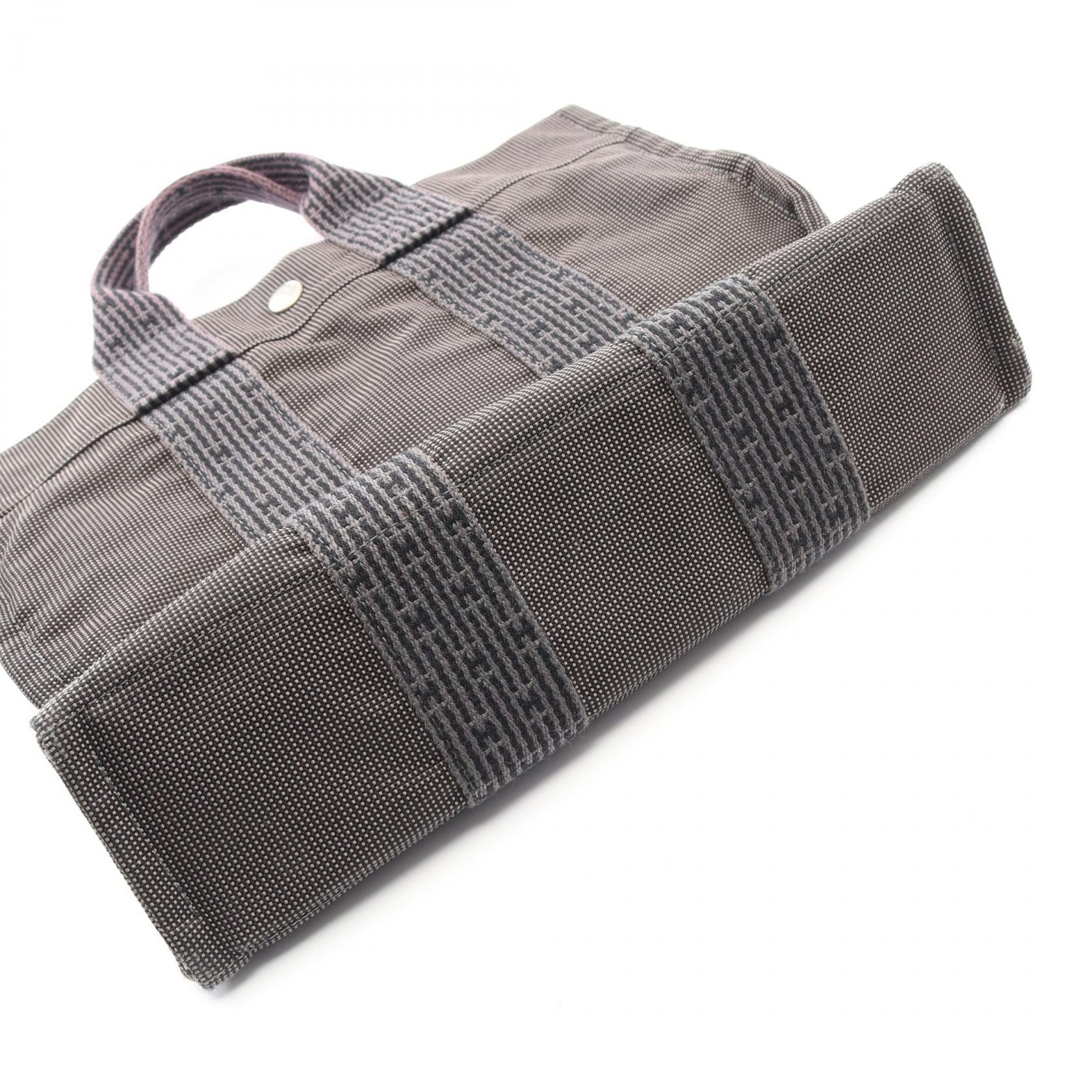 エルメス エールラインPM ナイロンキャンバス トートバッグ
