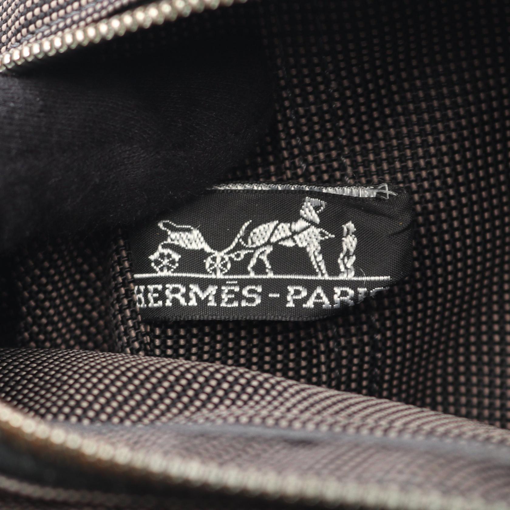 エルメス エールラインPM ナイロンキャンバス トートバッグ