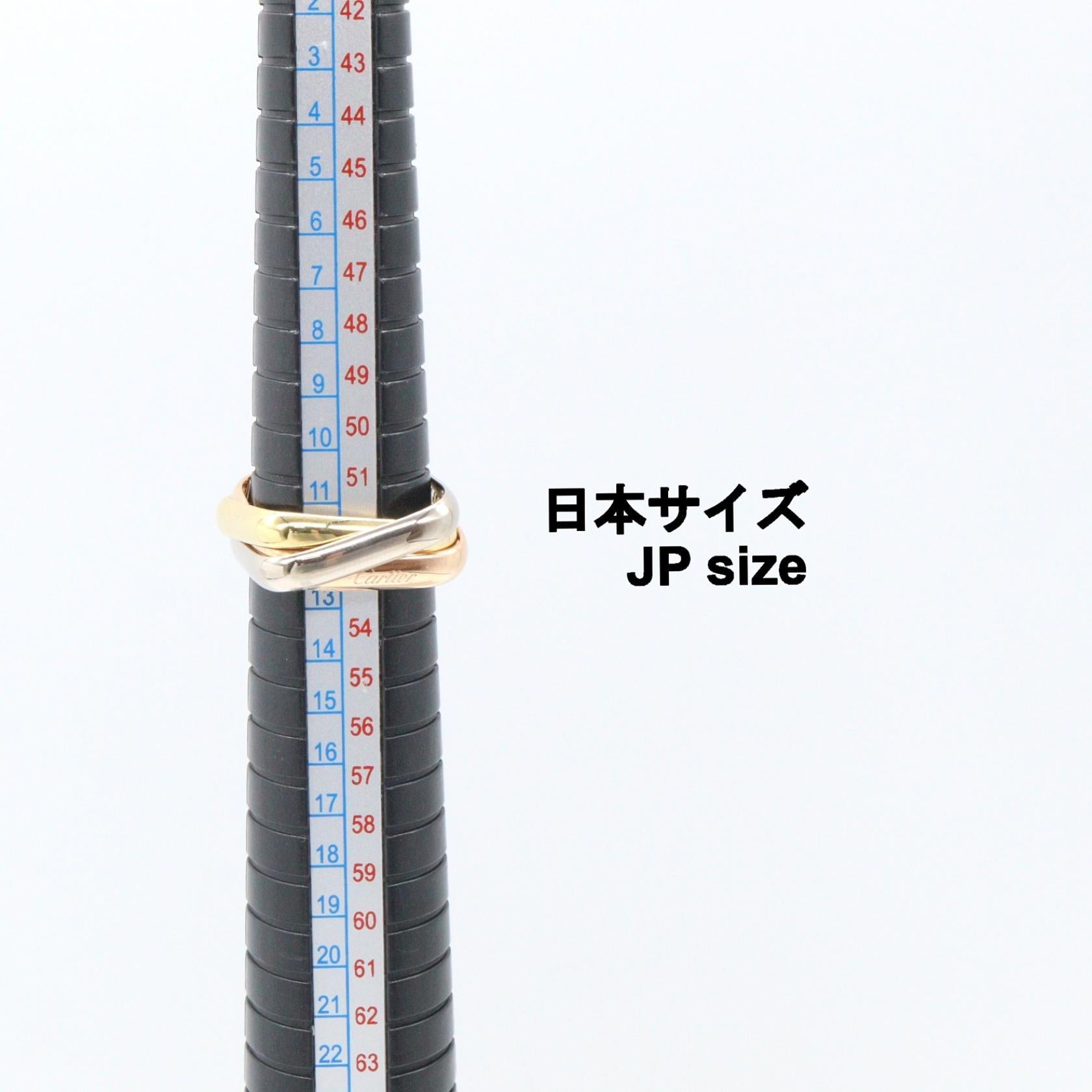 カルティエ トリニティ クッション Au750 リング 55号