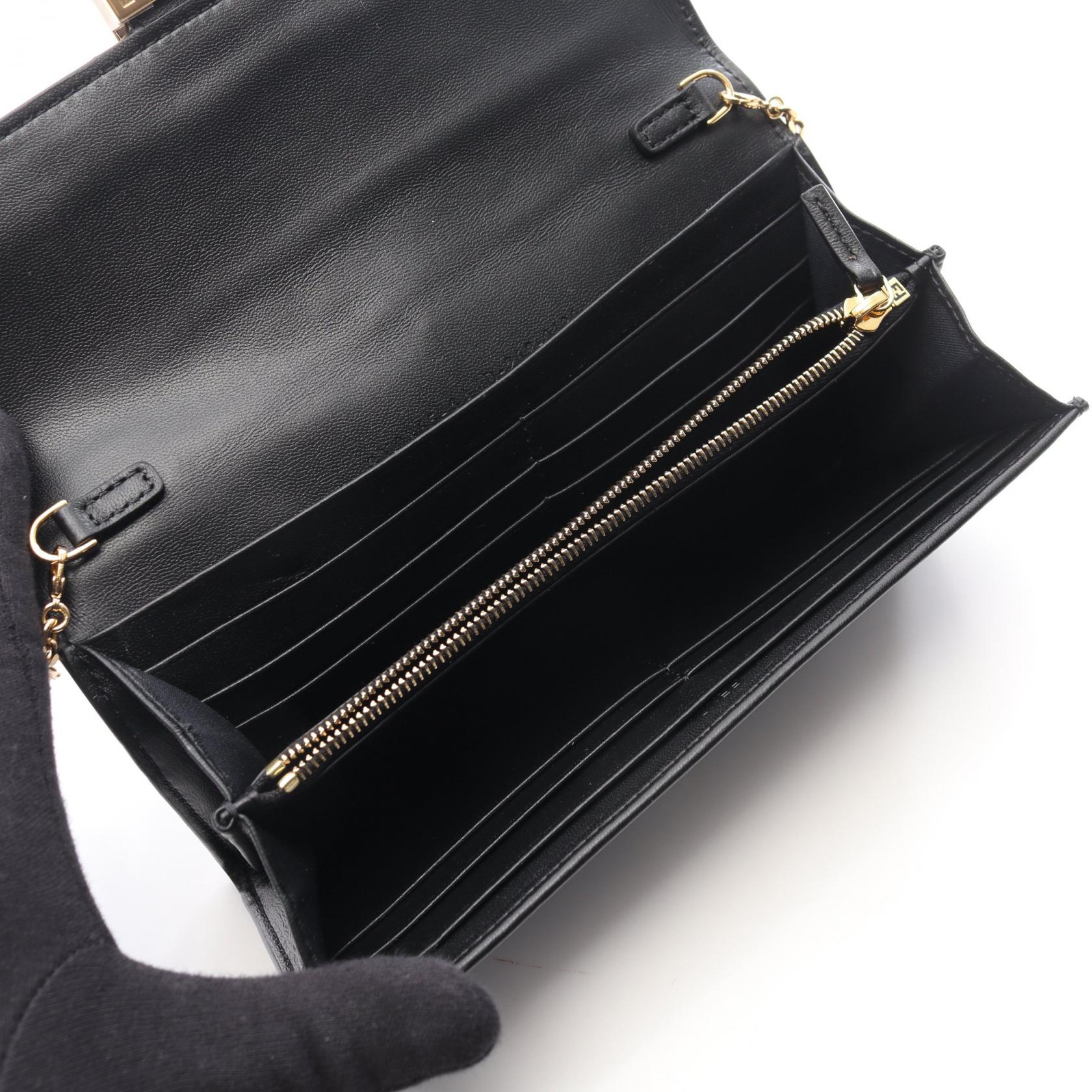 フェンディ バゲット レザー ショルダーバッグ