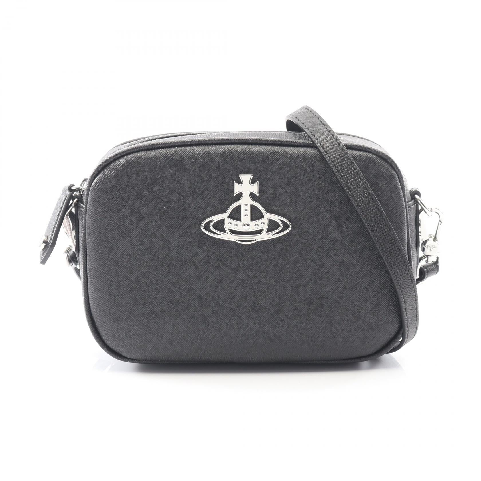 ヴィヴィアンウエストウッド ANNA CAMERA BAG フェイクレザーショルダーバッグ