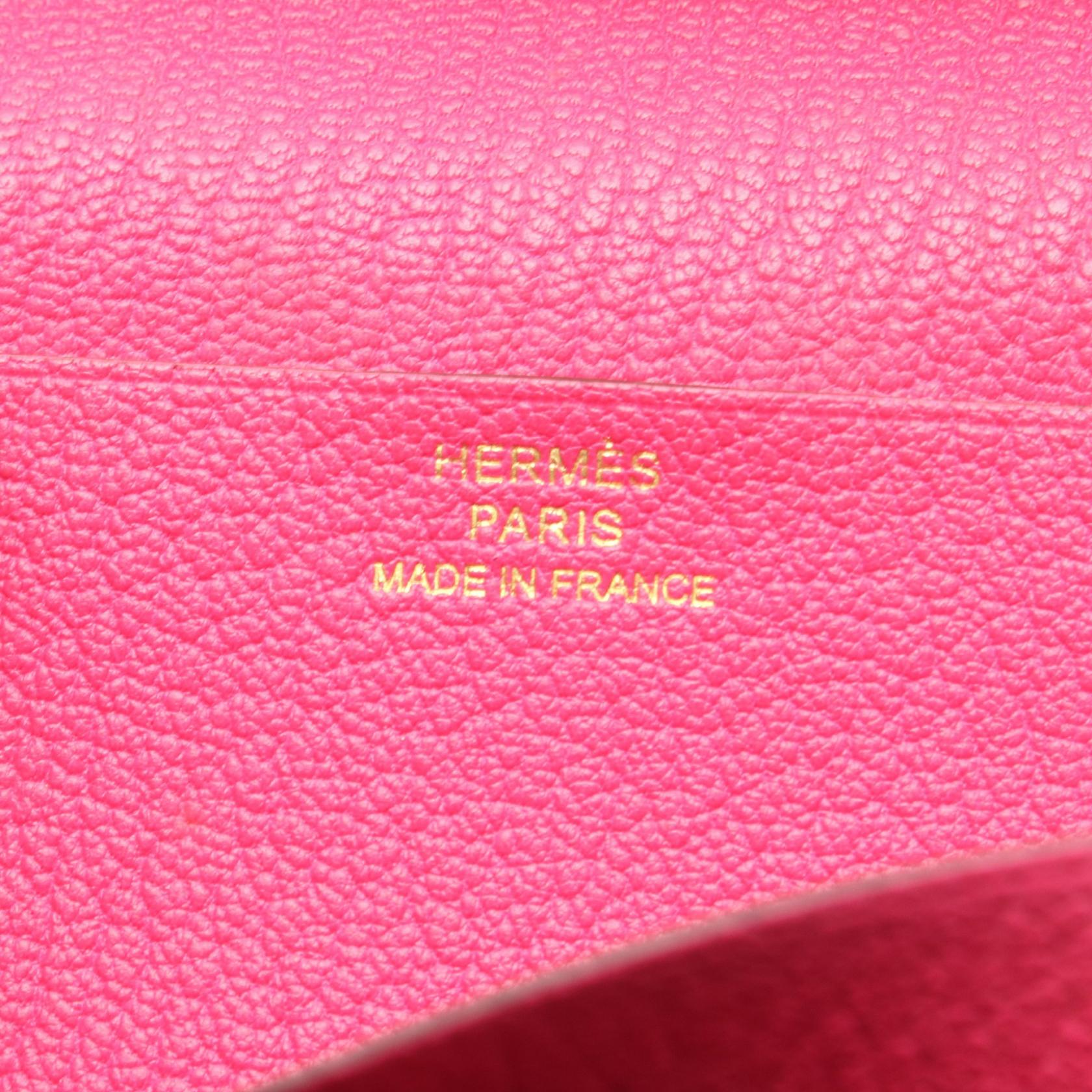 エルメス ベアンスフレ シェーブル 長財布