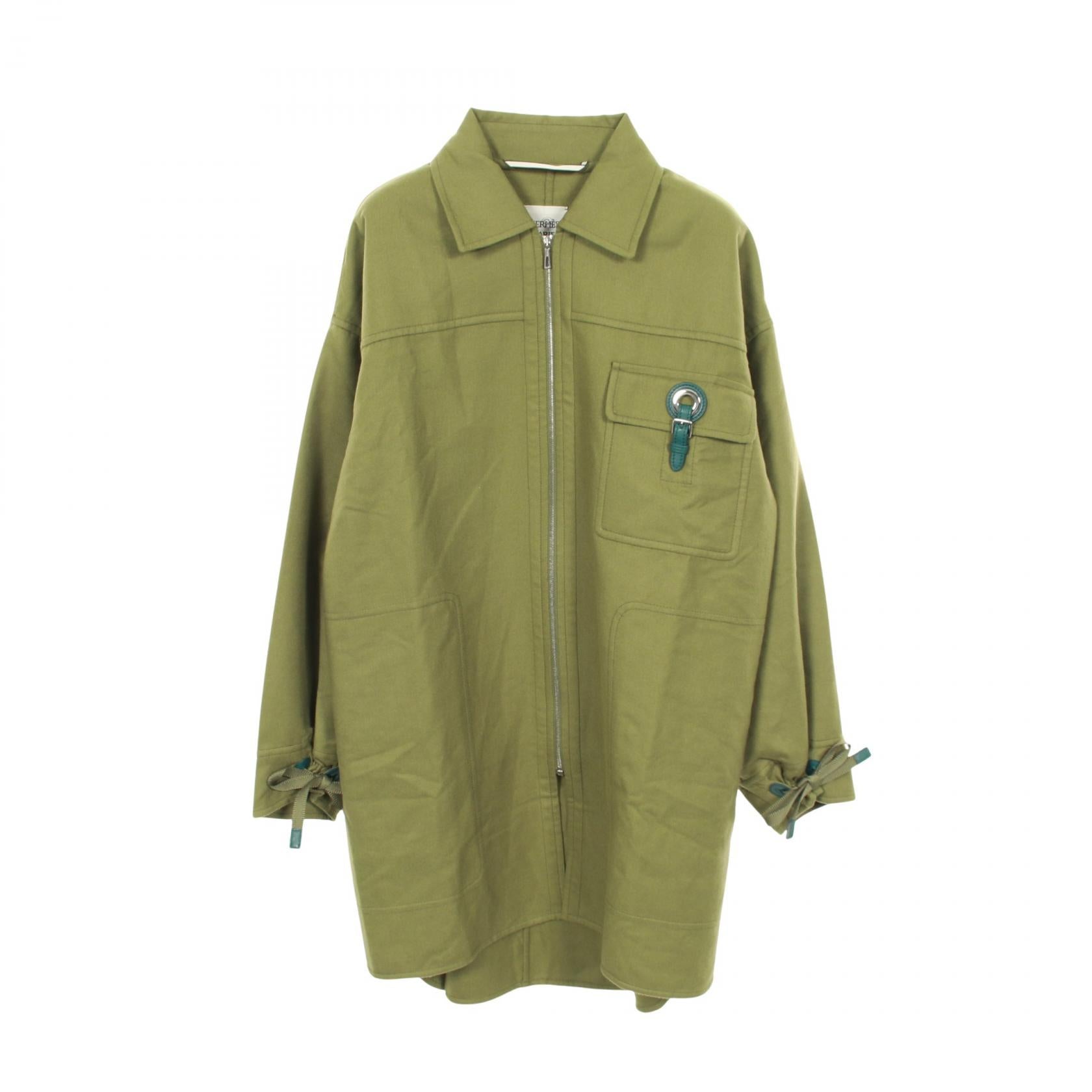 エルメス カシミヤシルクコート