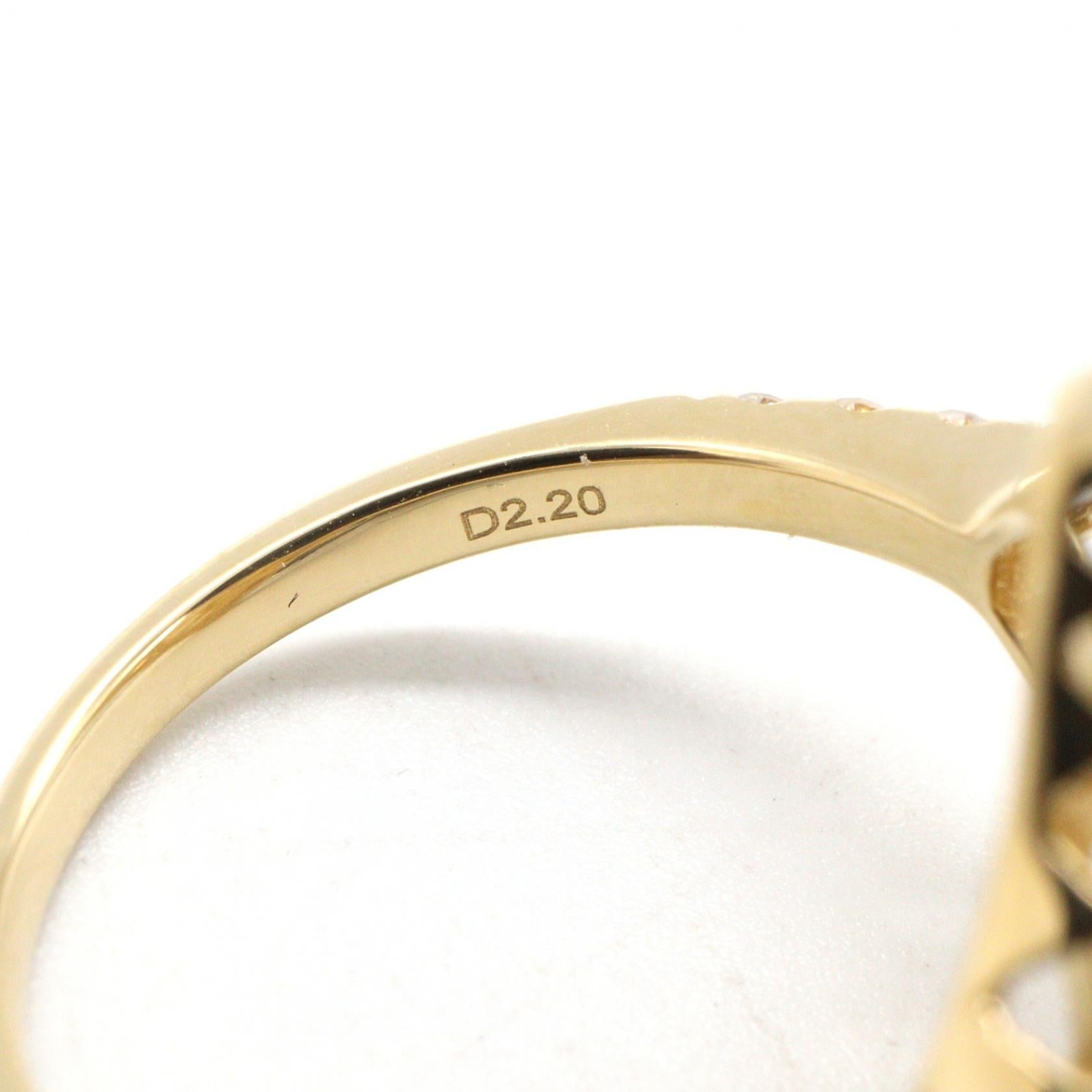 ジュエリー Au750 ダイヤモンドリング