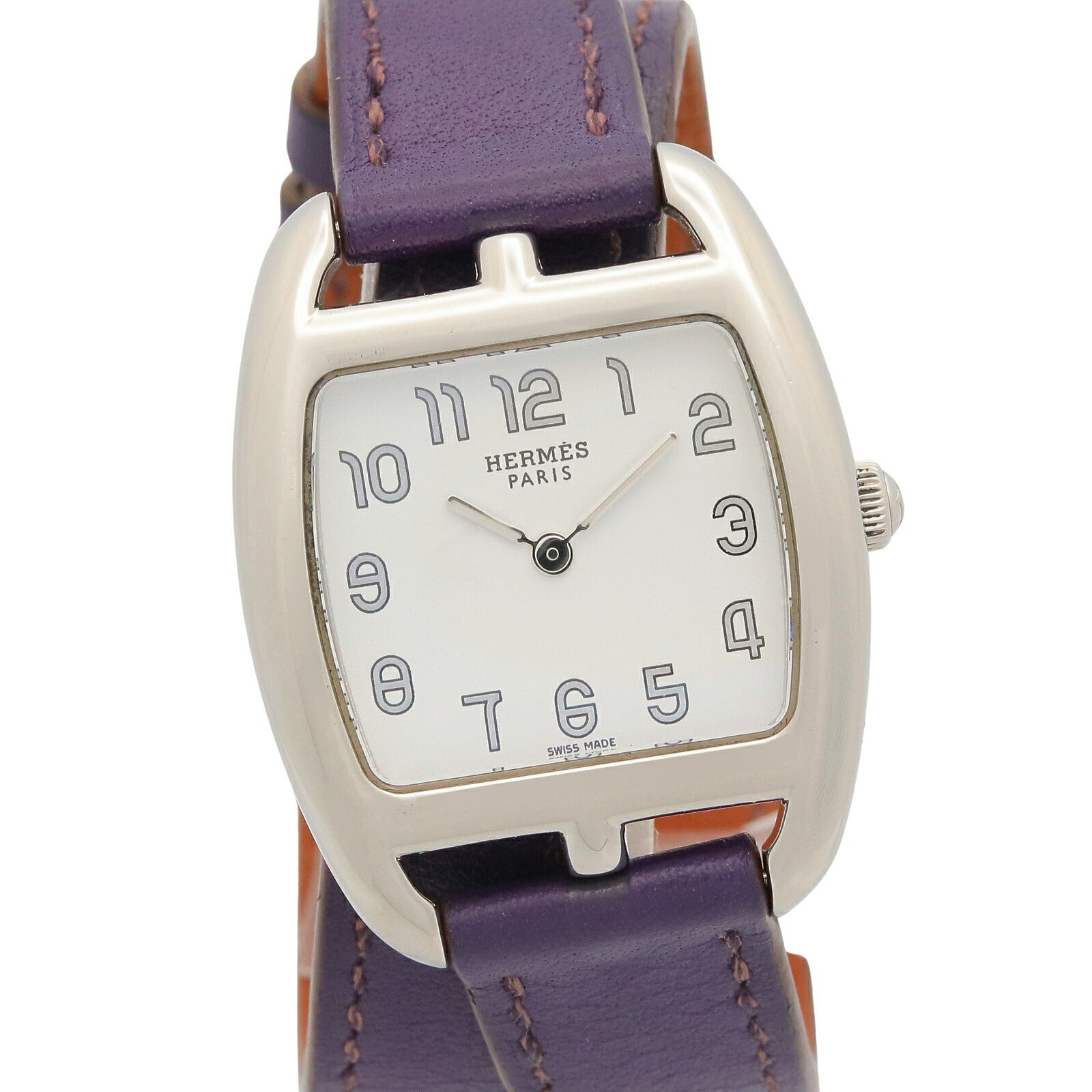 エルメス ケープコッドトノー ステンレススチール 腕時計