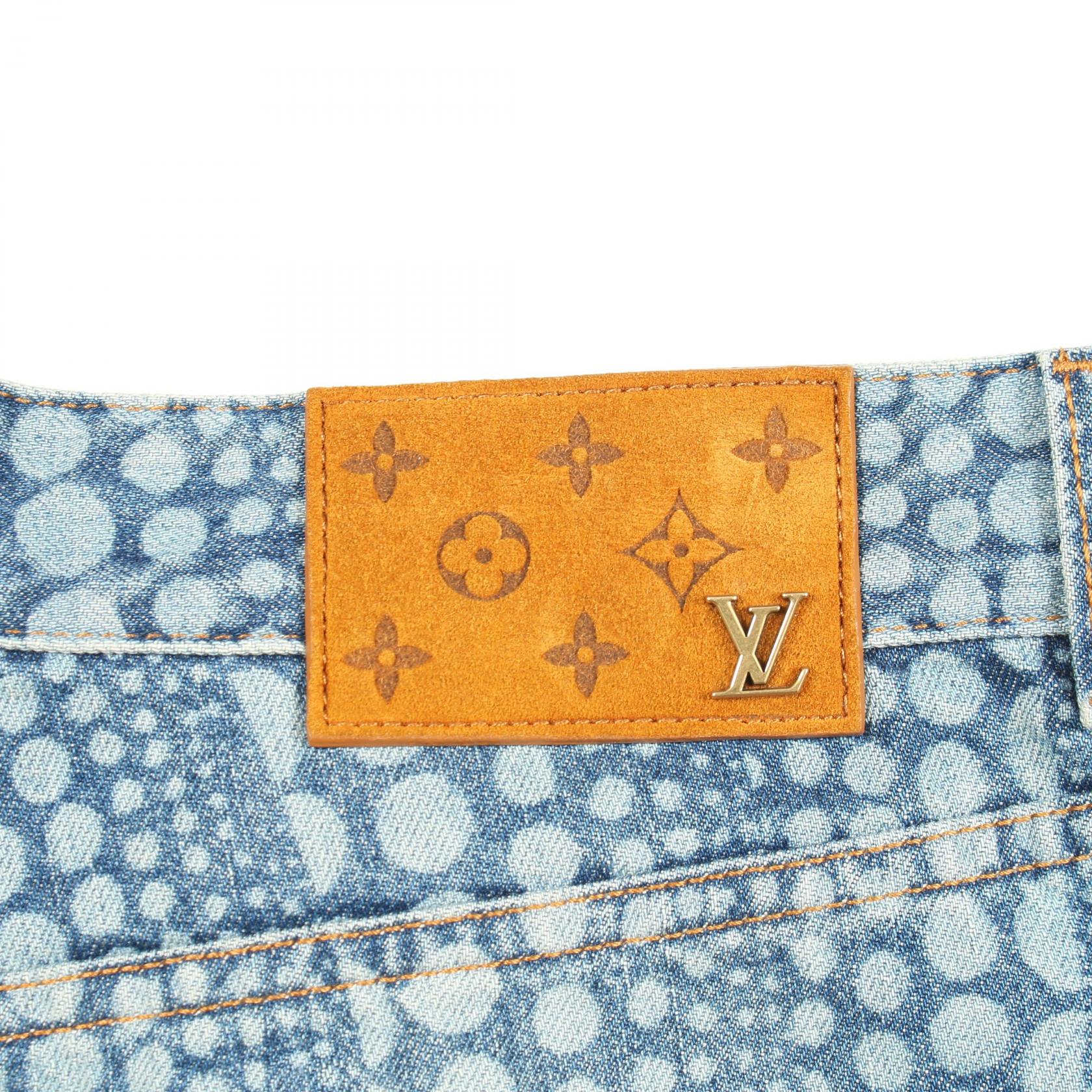 ルイヴィトン LV × YK オールオーバーパンプキン コットンパンツ 限定