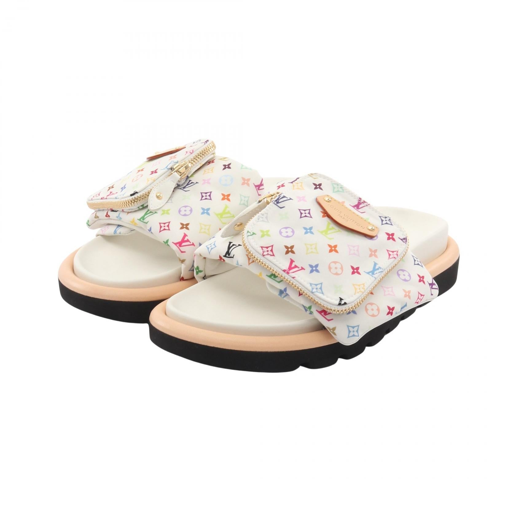 ルイヴィトン LV × TM プールピローライン ナイロンサンダル
