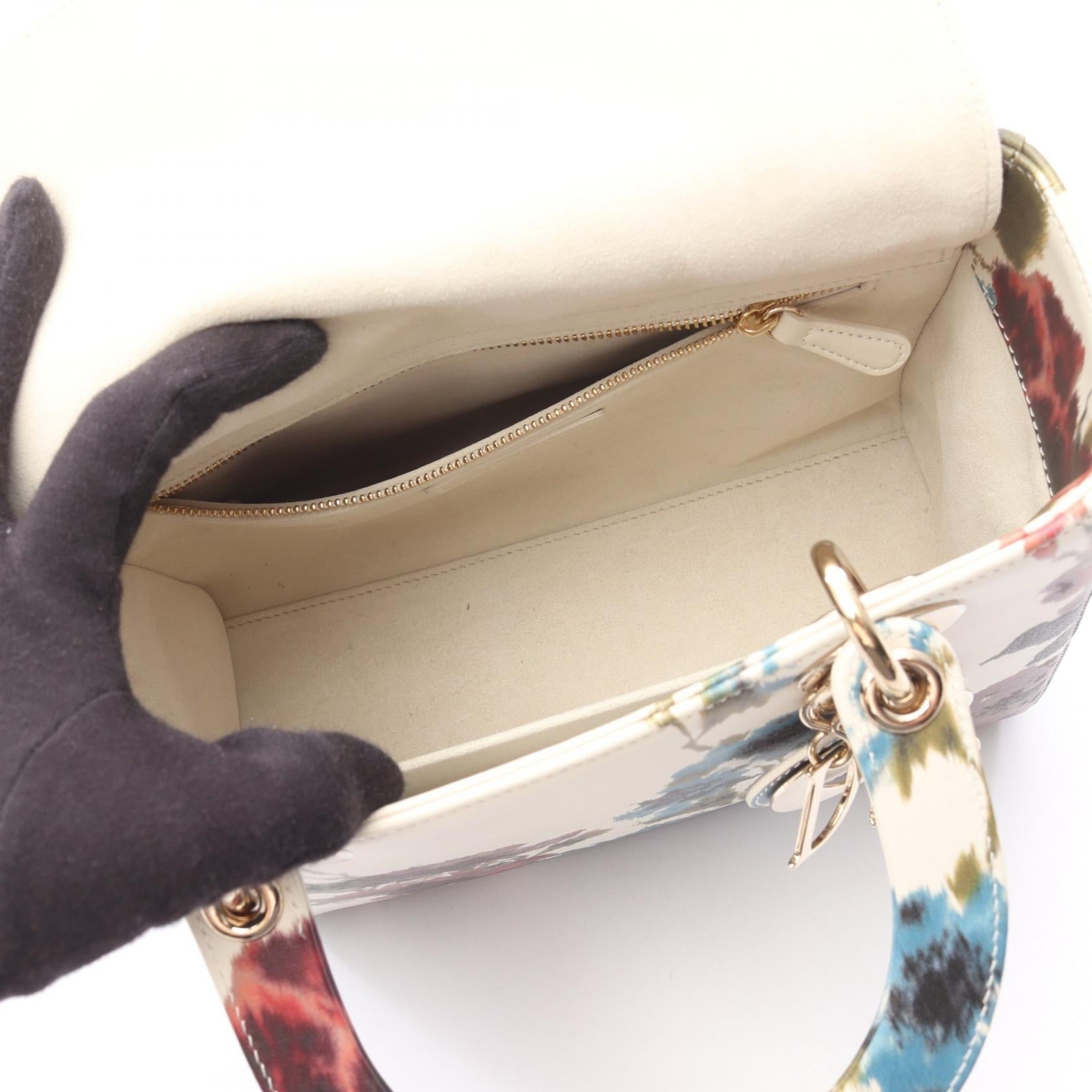 ディオール LADY DIOR ミディアム 2WAYハンドバッグ