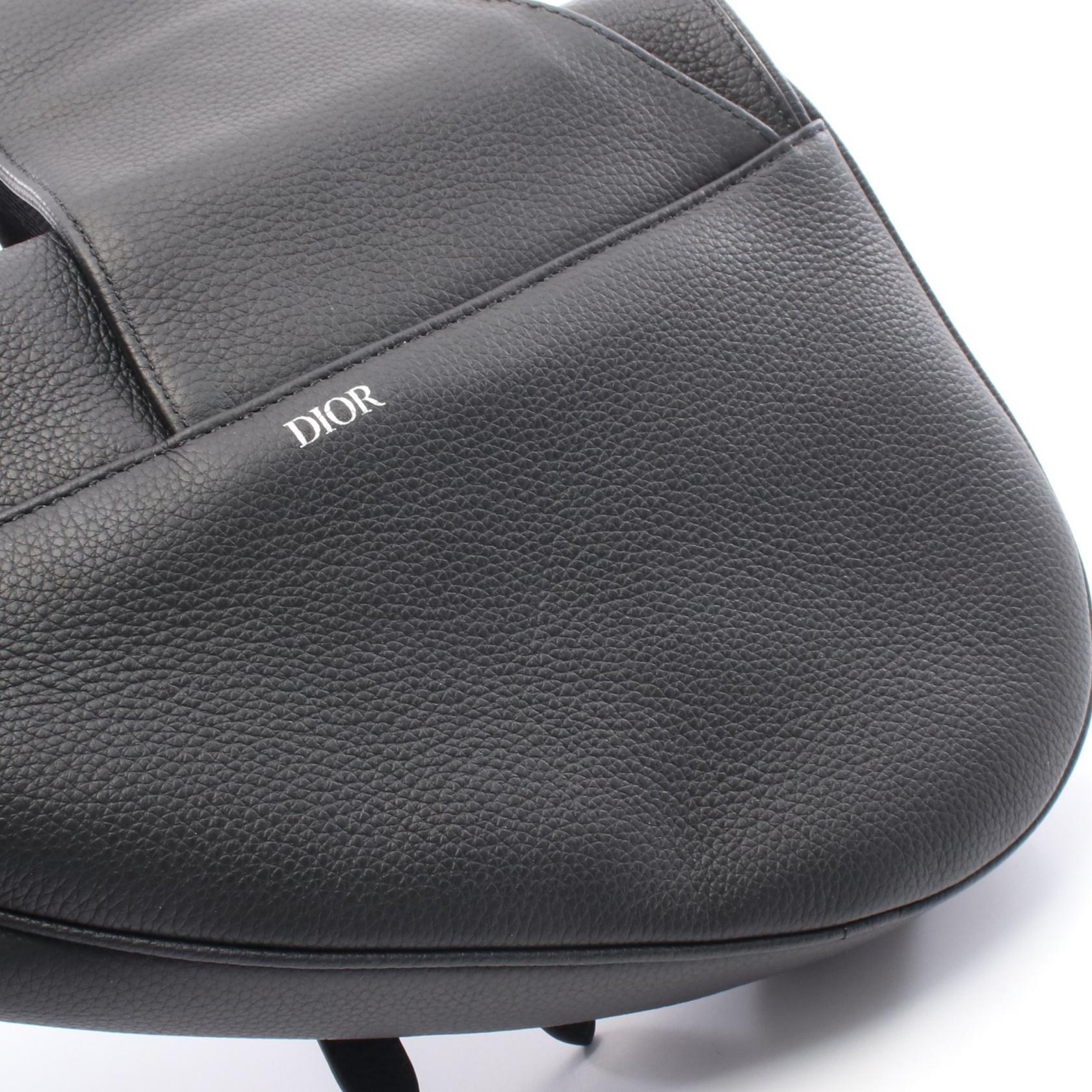 ディオール DIOR × ERL SADDLE レザーウエストバッグ