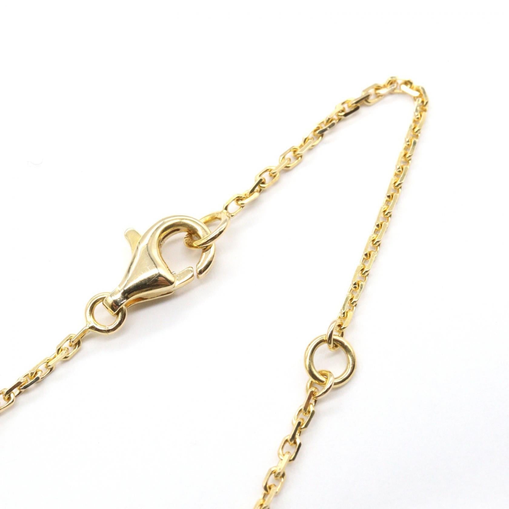 ヴァンクリーフアンドアーペル ヴィンテージアルハンブラ オニキス Au750 ネックレス