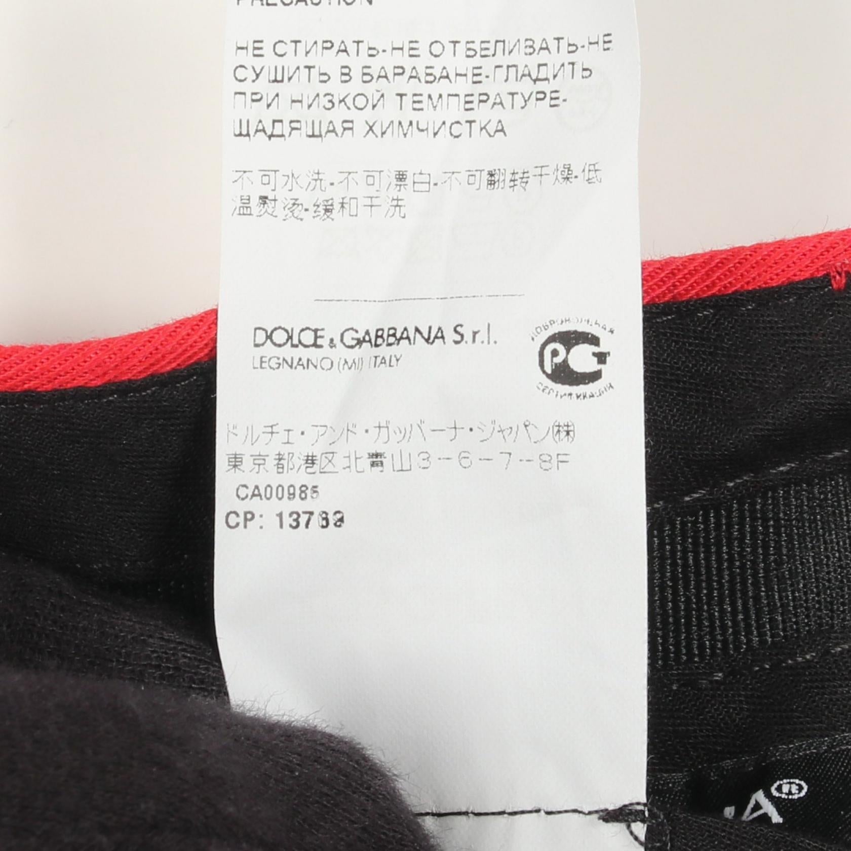 ドルチェ&ガッバーナ コットンパンツ