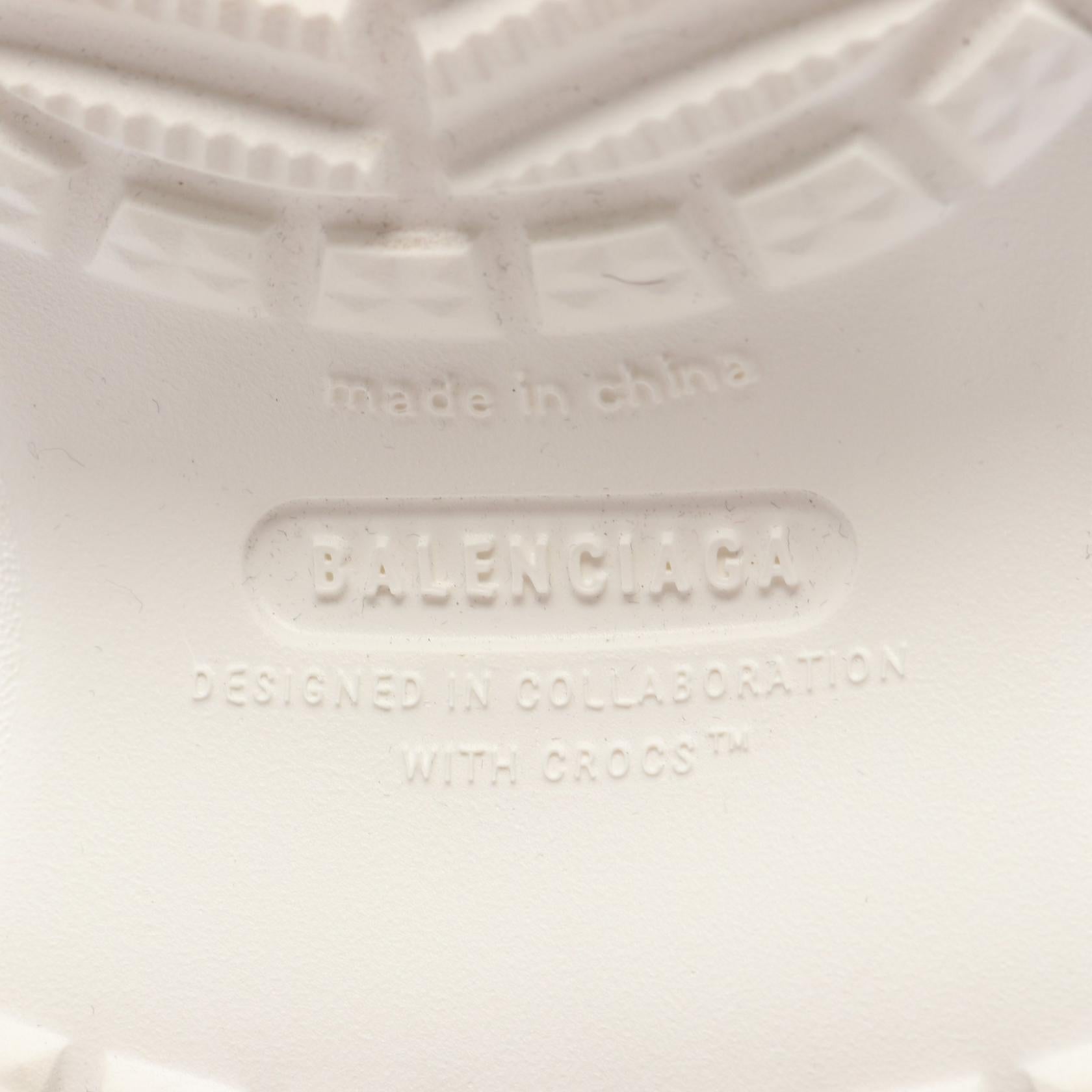 バレンシアガ Crocs レインブーツ