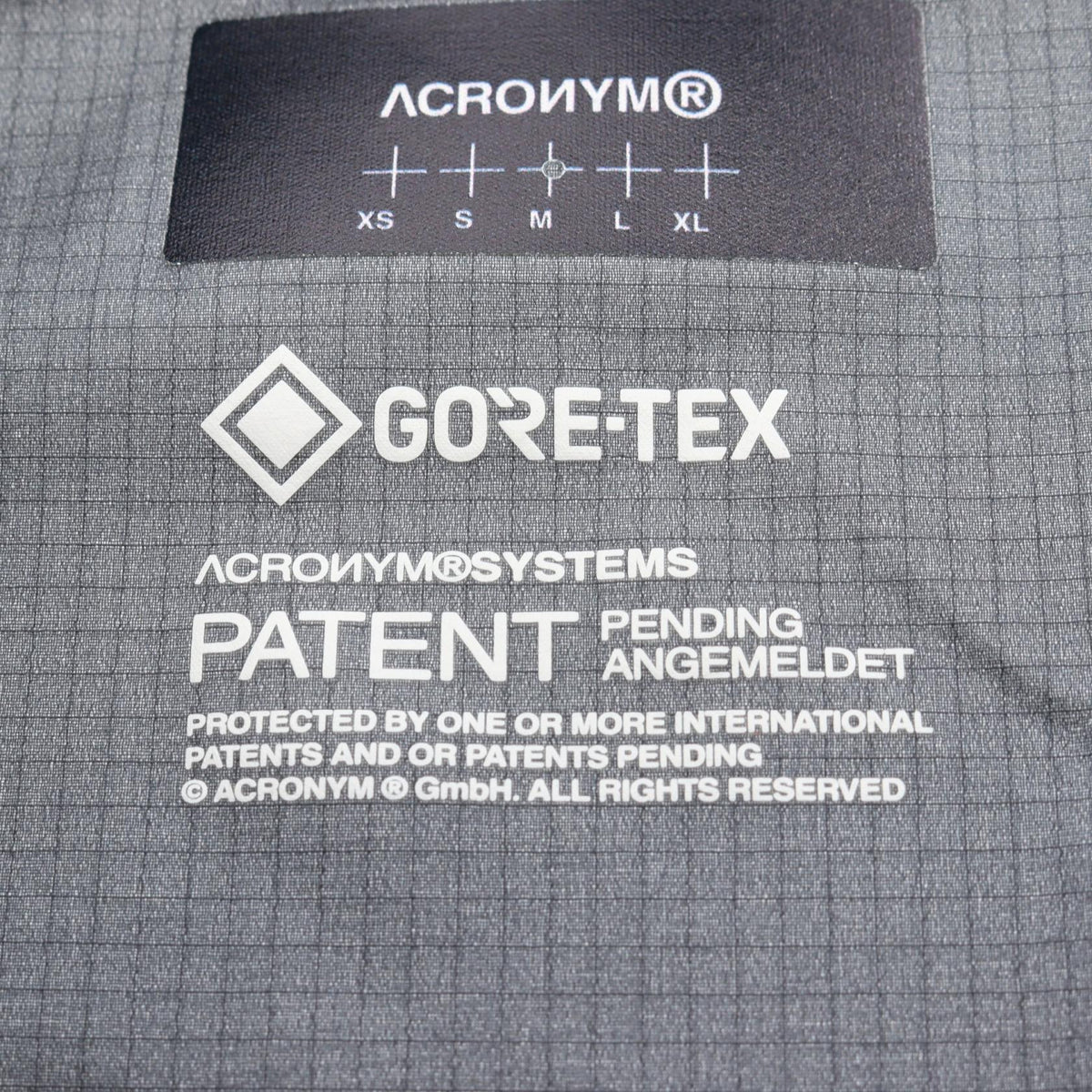 アクロニウム 3L GORE-TEX PRO ライダースジャケット
