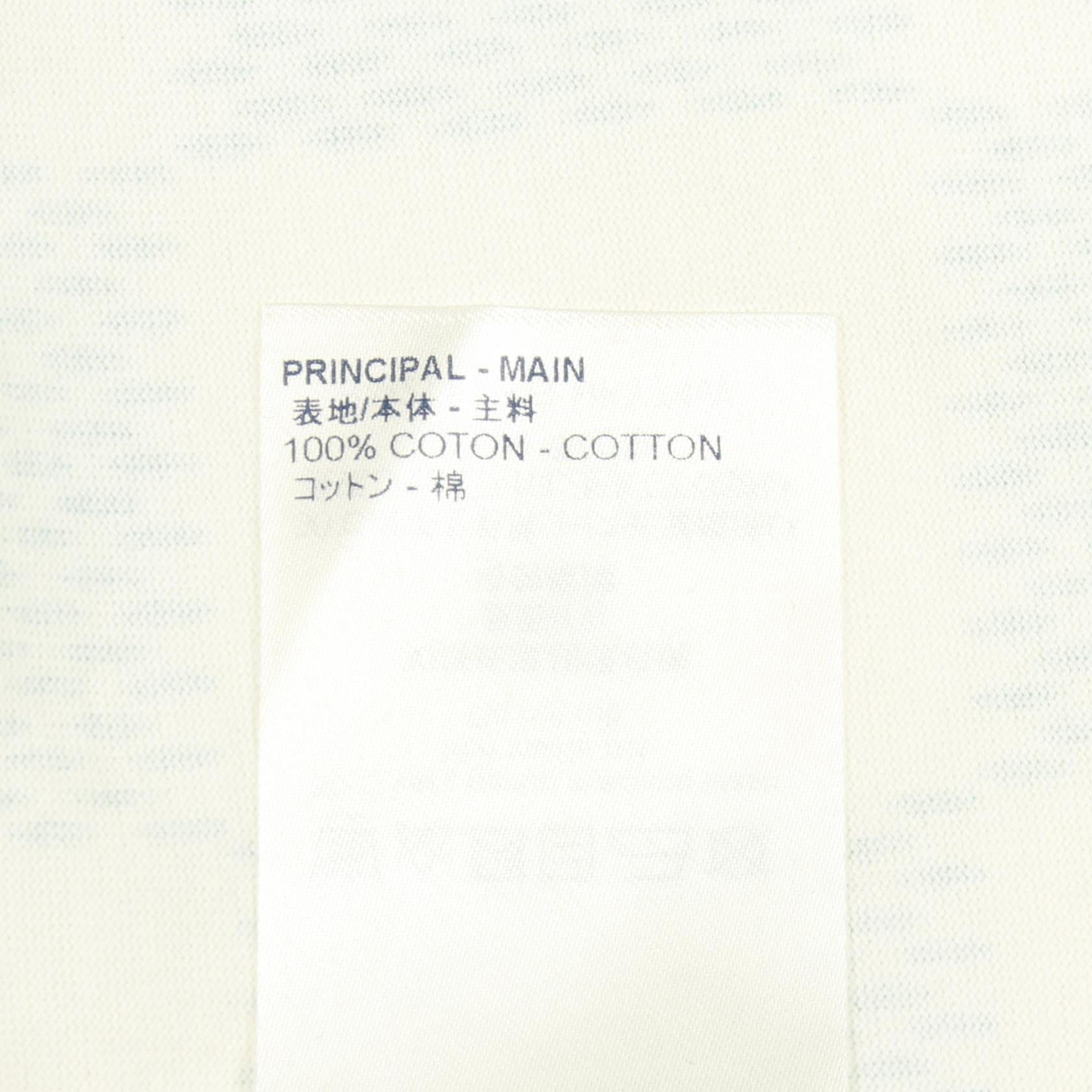 ルイヴィトン プリンテッドダミエLV コットン半袖Tシャツ