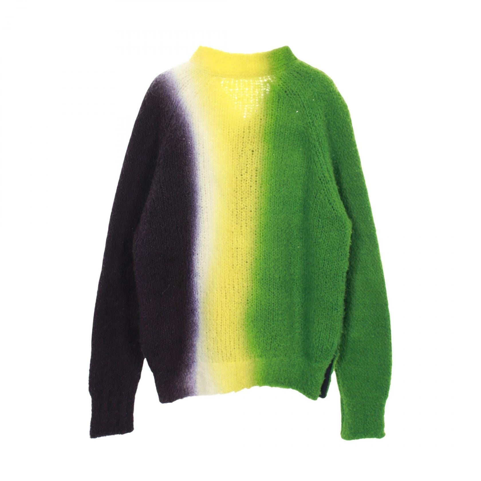 サカイ Tie DYE Knit ウールカーディガン