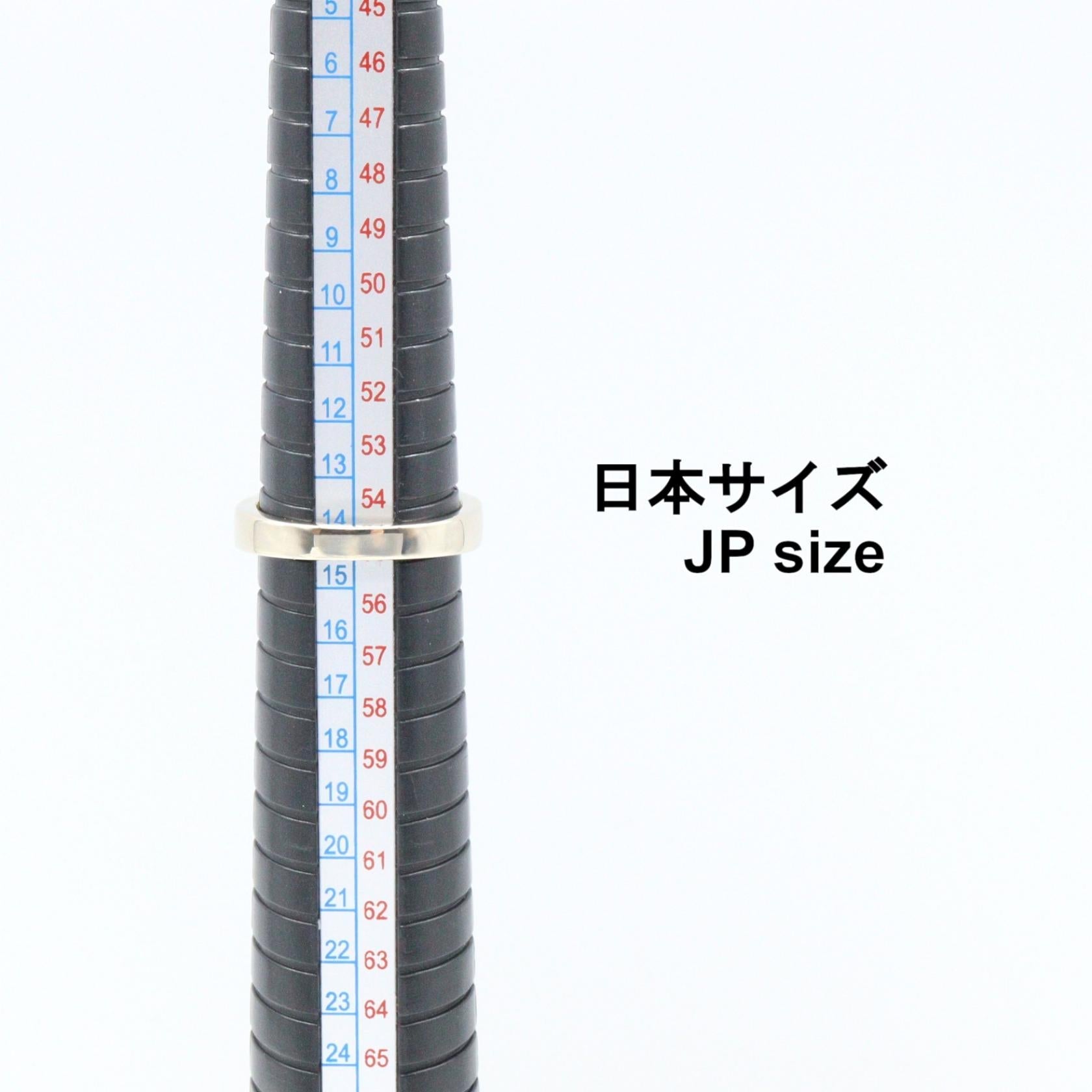 ジュエリー Au750ホワイトゴールド スフェーン ダイヤモンド リング