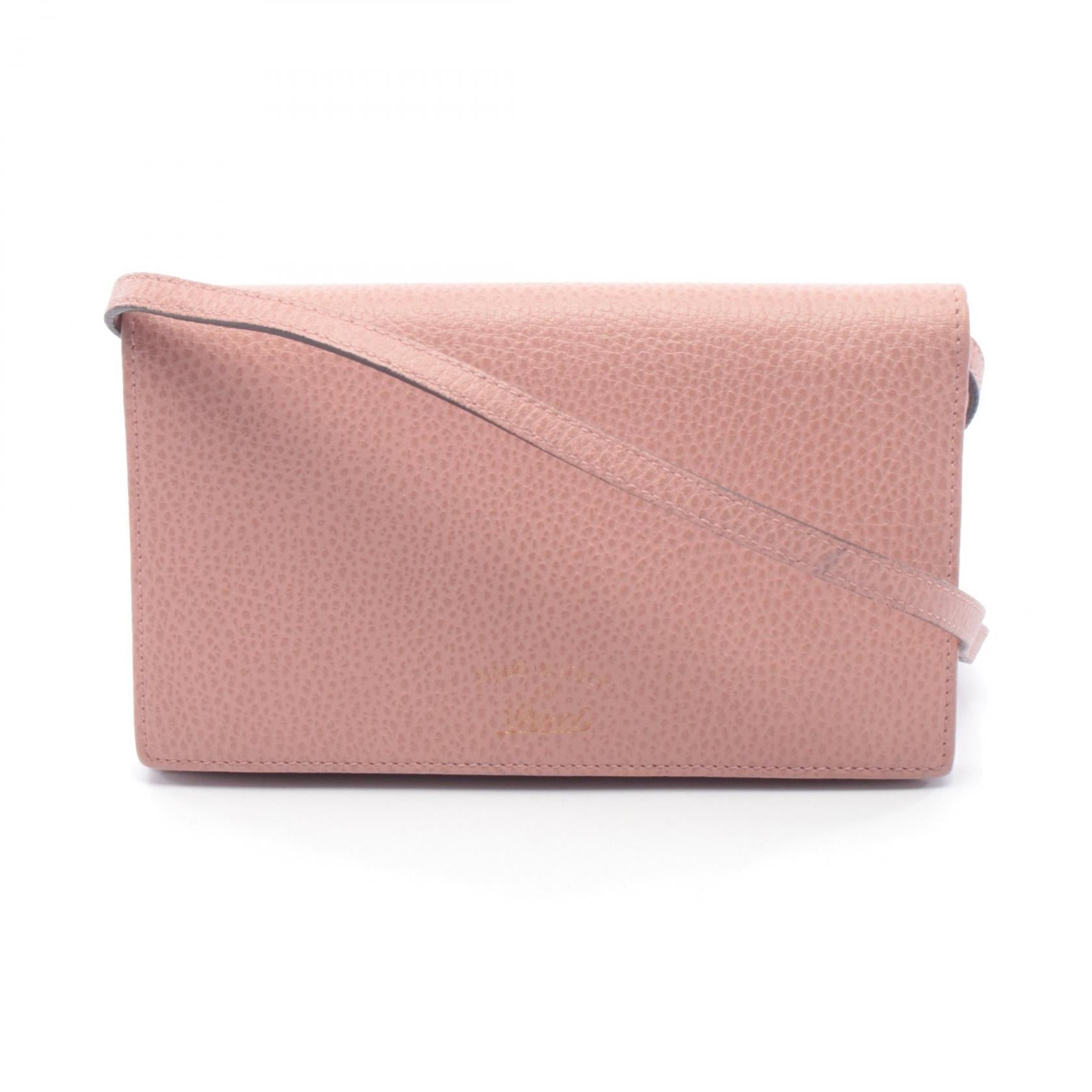 グッチ スウィング レザーショルダーバッグ
