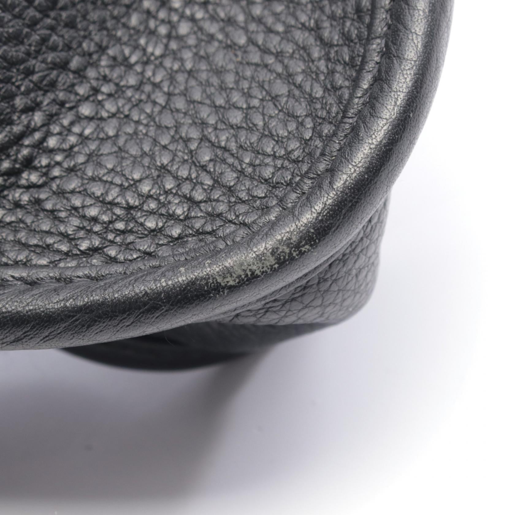 プラダ VIT.DAINO SOFT レザーキャンバス ショルダーバッグ