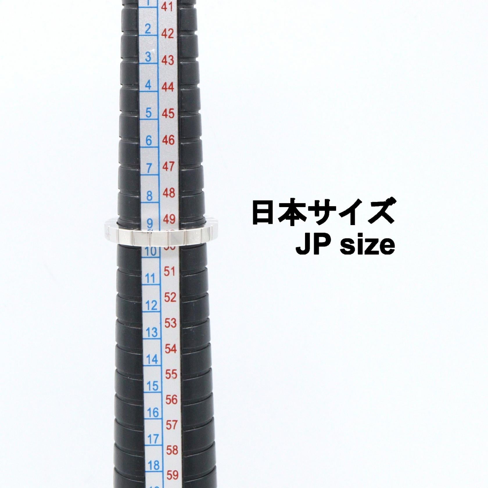 カルティエ ラニエール Au750ホワイトゴールド リング 9号