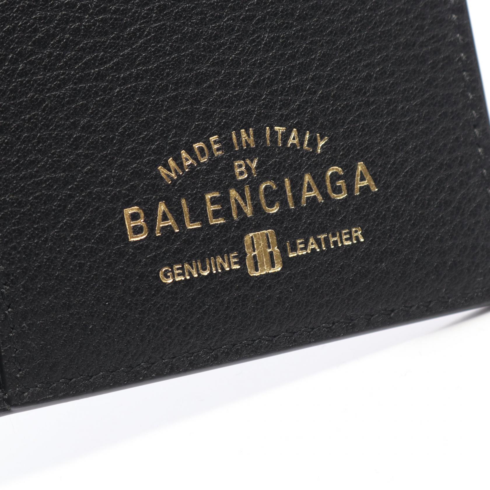 バレンシアガ CARRIE BIFOLD COIN&CARD HOLDER 二つ折り財布