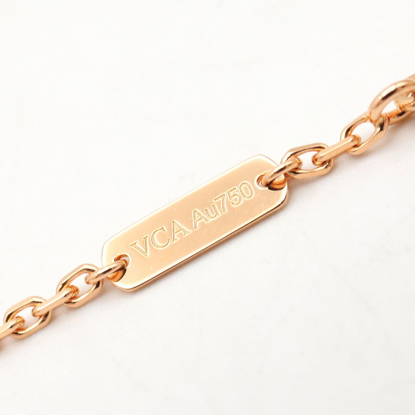 ヴァンクリーフアンドアーペル ラッキースプリング Au750 ブレスレット