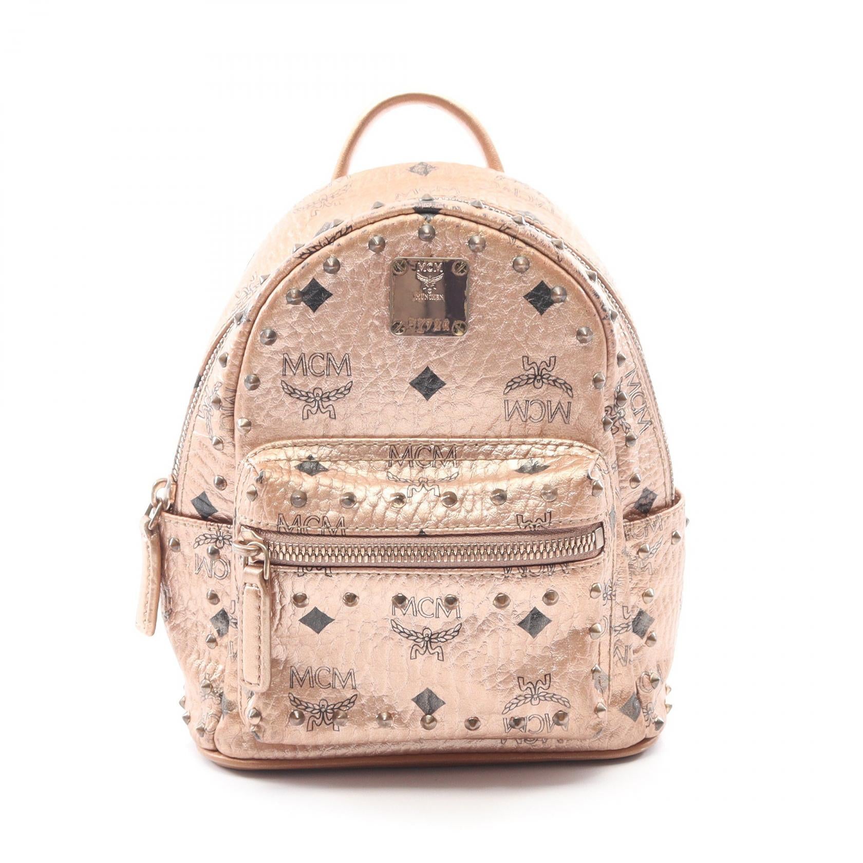 エムシーエム Bebebo Mini Backpack レザーリュックサック