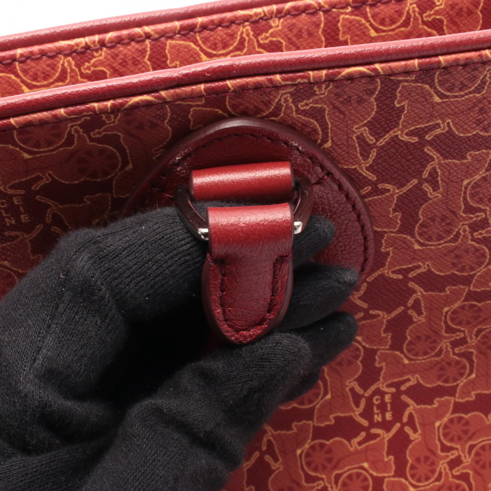 セリーヌ サルキー コーテッドキャンバス トートバッグ