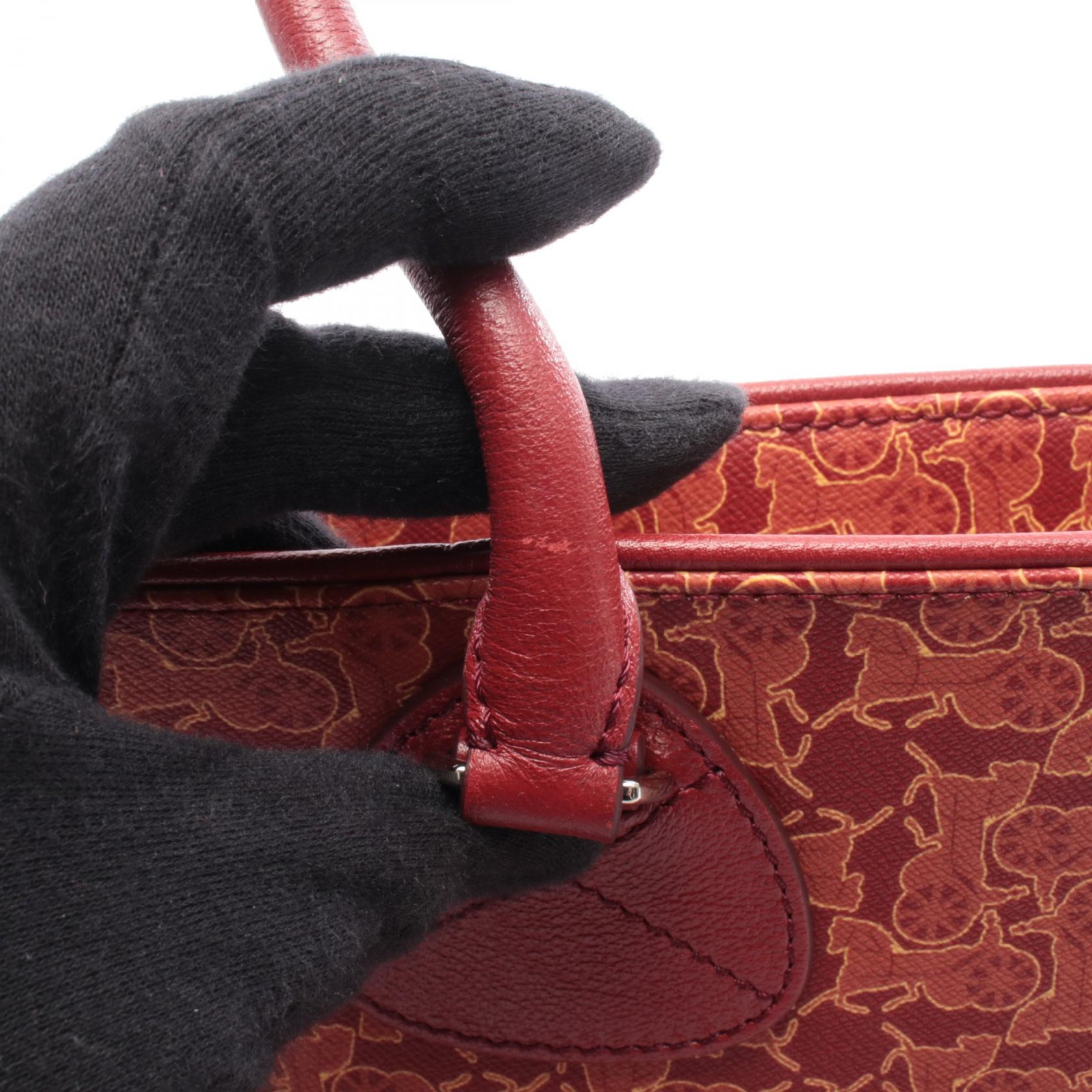 セリーヌ サルキー コーテッドキャンバス トートバッグ