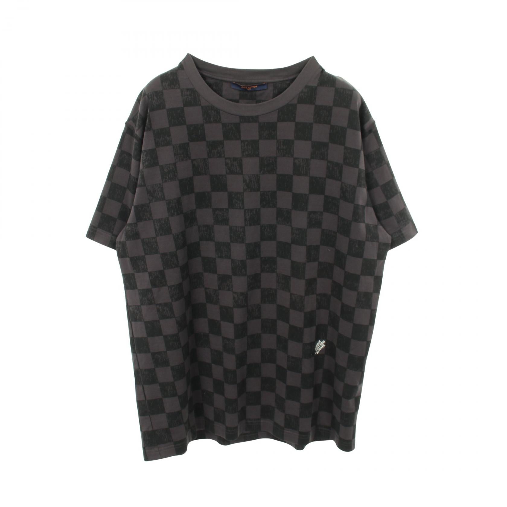 ルイヴィトン ダミエ コットン半袖Tシャツ