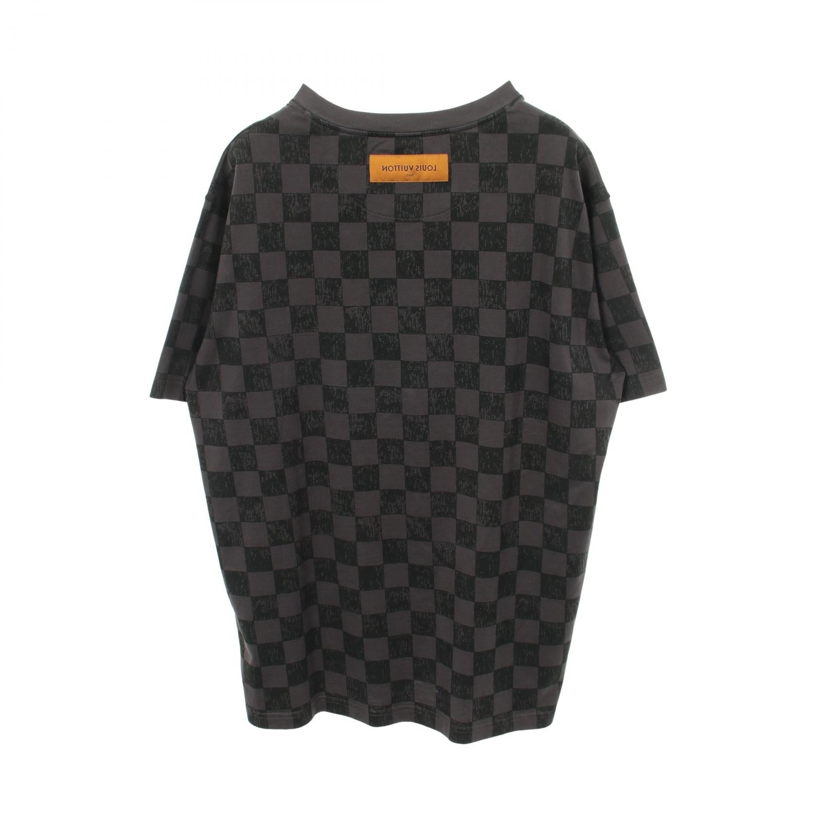 ルイヴィトン ダミエ コットン半袖Tシャツ