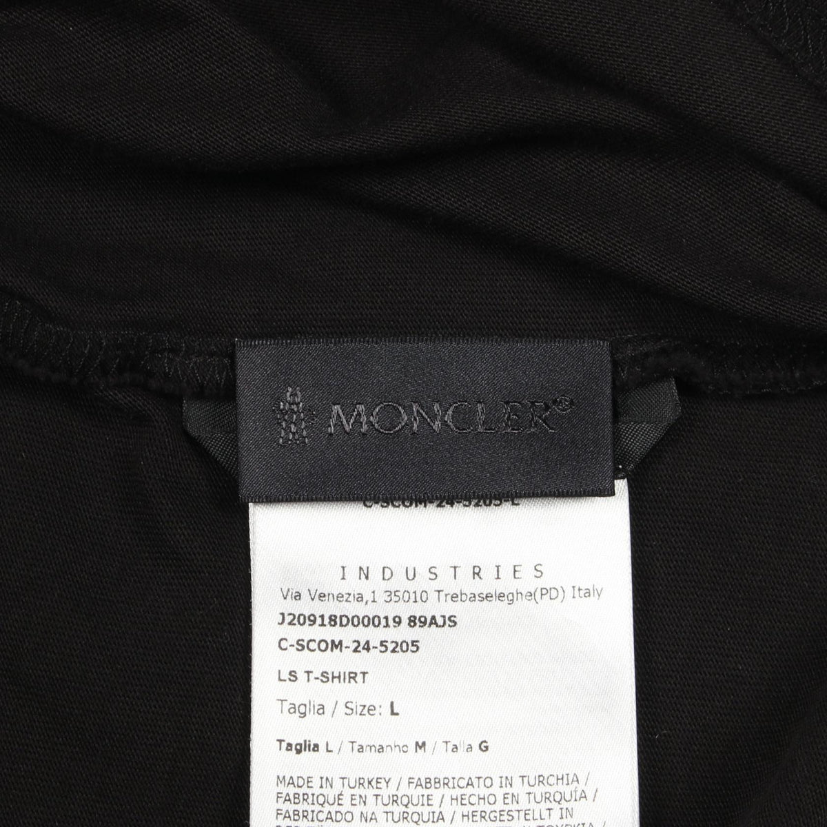 モンクレール コットン長袖Tシャツ