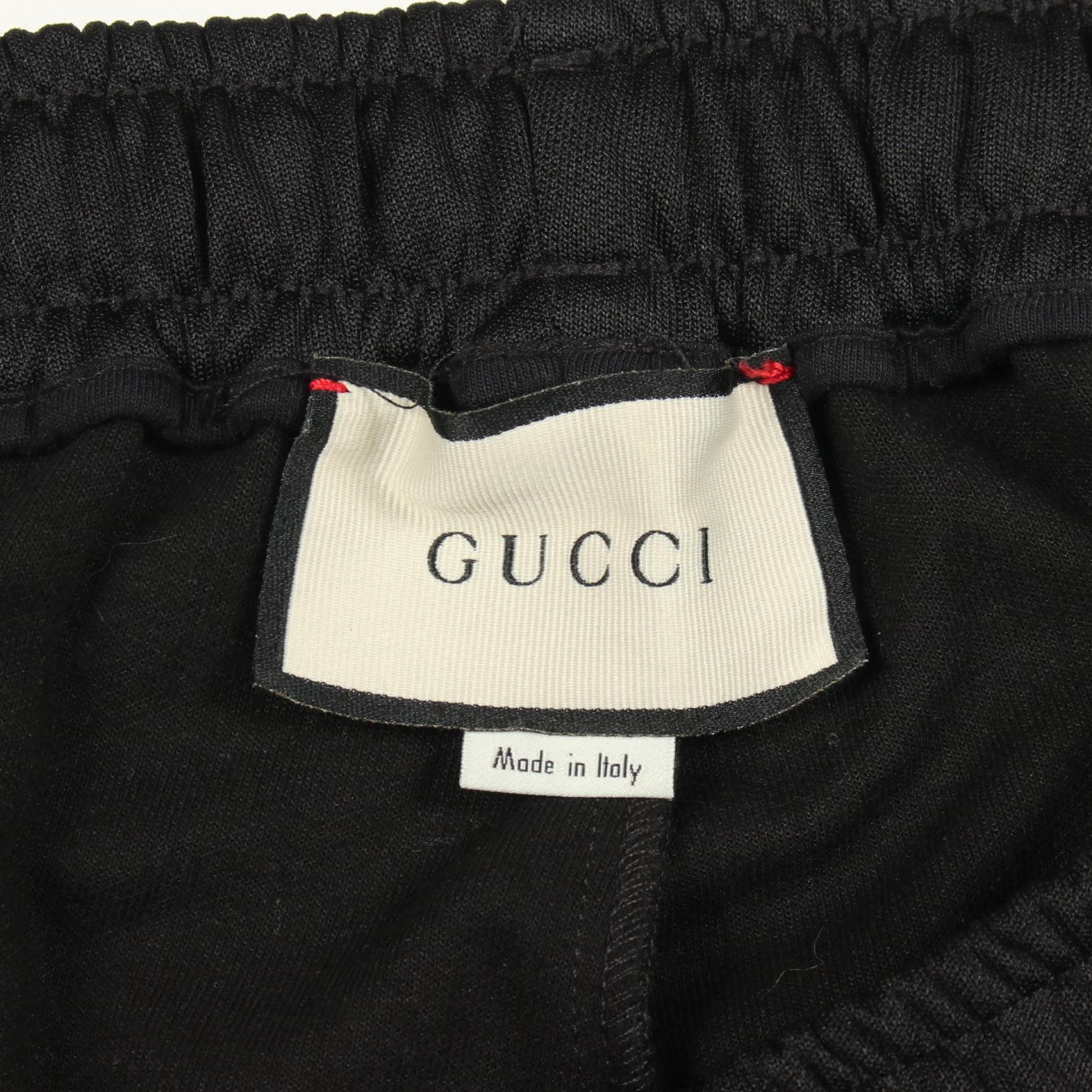 グッチ GUCCI BAND コットン ポリエステル パンツ