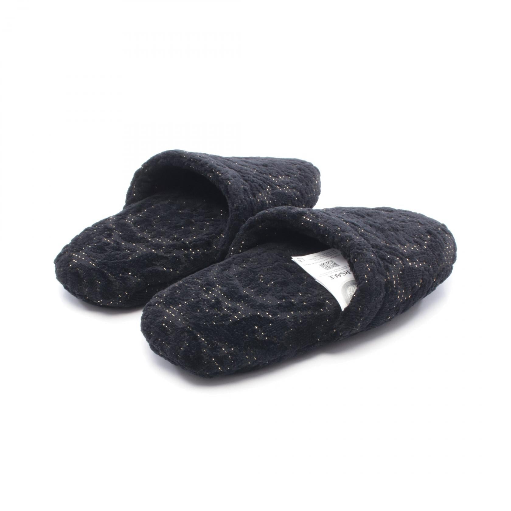 ヴェルサーチェ Bath Slippers Barocco コットンサンダル