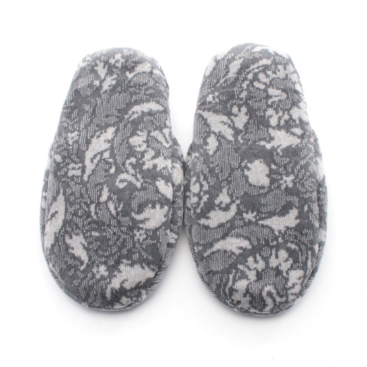 ヴェルサーチェ Bath Slippers Barocco コットンカシミヤサンダル