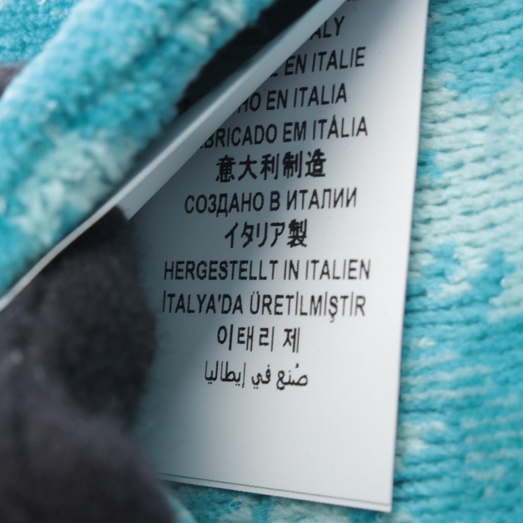 ヴェルサーチェ BATH SLIPPERS BAROCCO コットンカシミヤサンダル