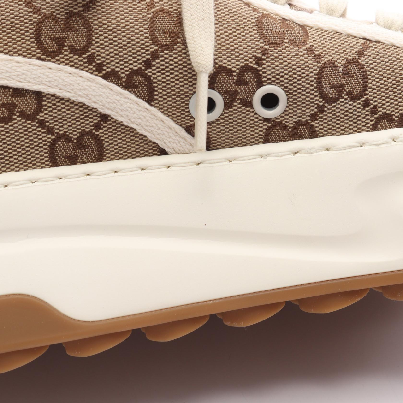 グッチ GUCCI TENNIS 1977 GGキャンバス スニーカー