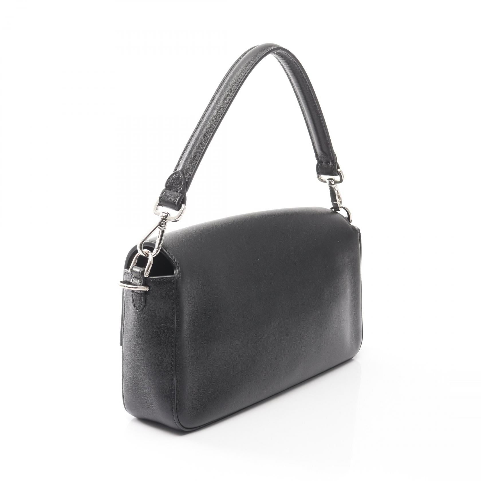 フェンディ FENDI × MARC JACOBS マンマバケット レザーショルダーバッグ